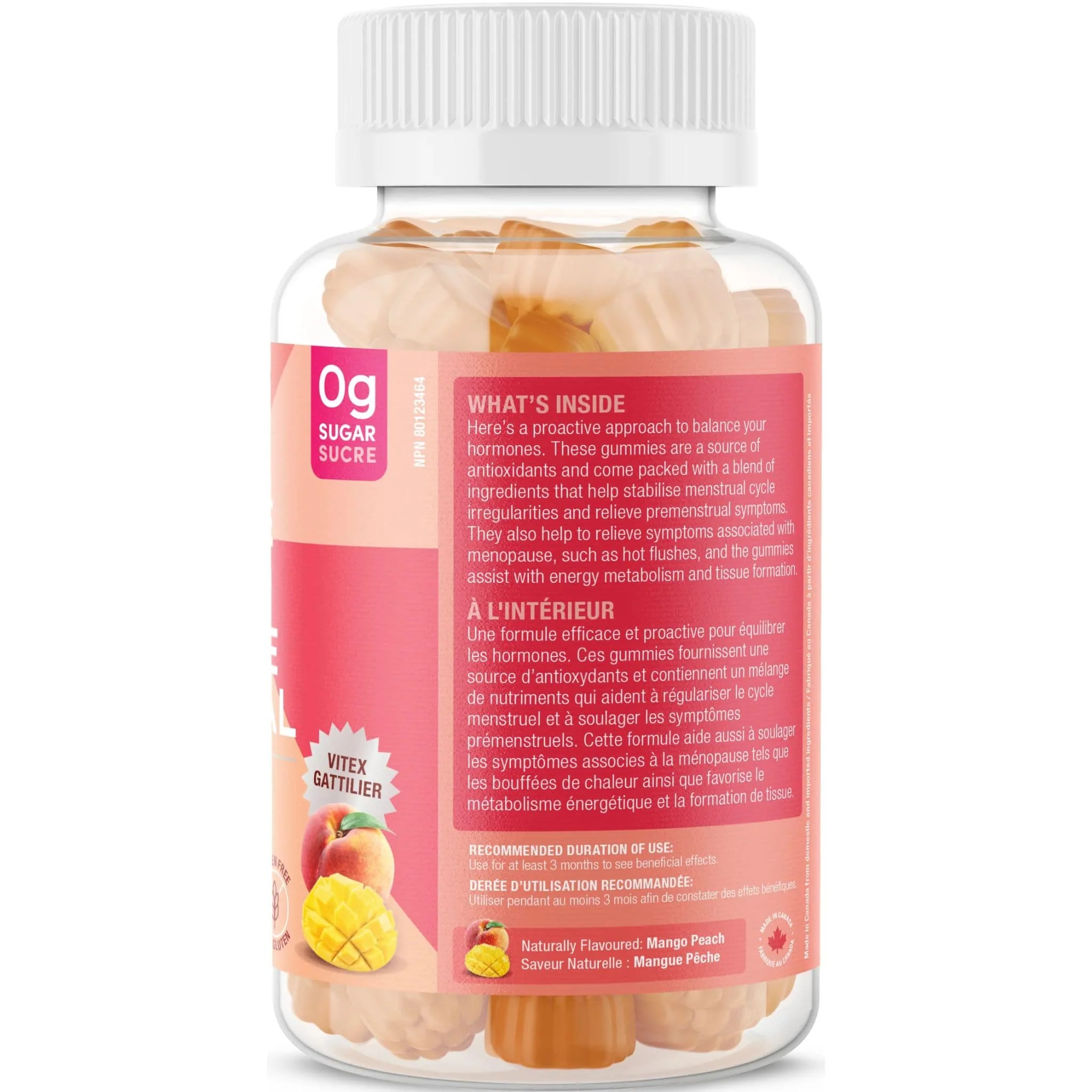 SUKU Vitamins Hormone Hero Gummies, Help Stabilize Menstrual Cycles and Relieve Premenstrual Symptoms, 60 Vegan Gummies - Image 4