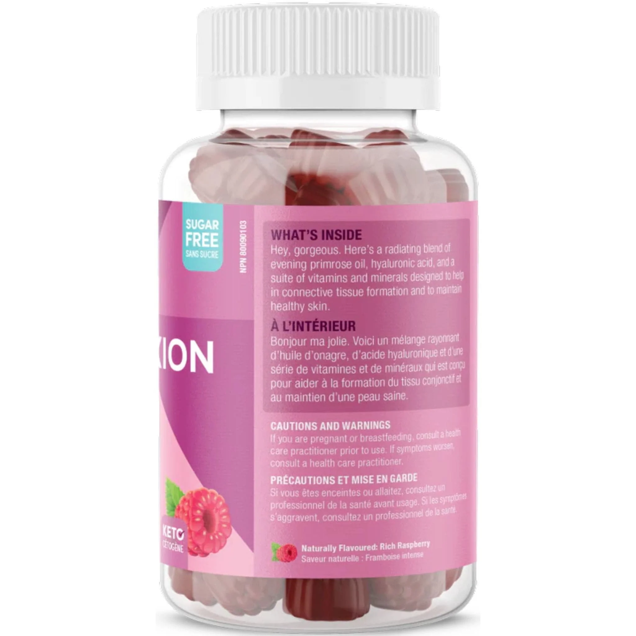 Suku Vitamins Radiant Complexion (with Hyaluronic Acid & Evening Primrose Oil), 60 Gummies - Image 4