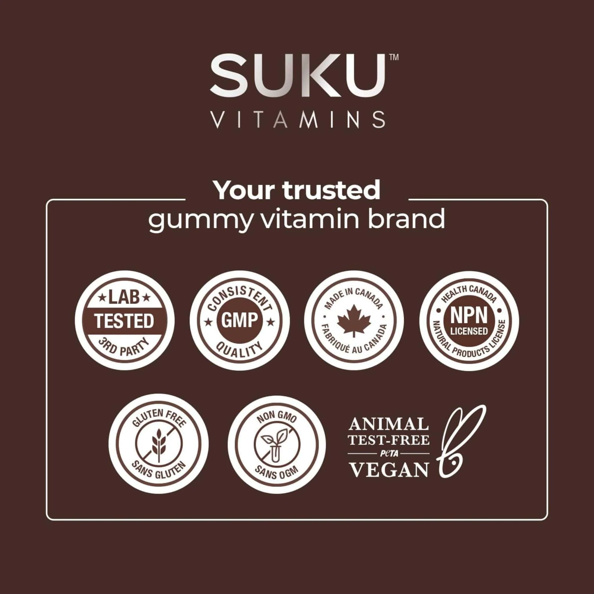 Suku Vitamins Super Mushrooms, 60 Gummies - Image 11