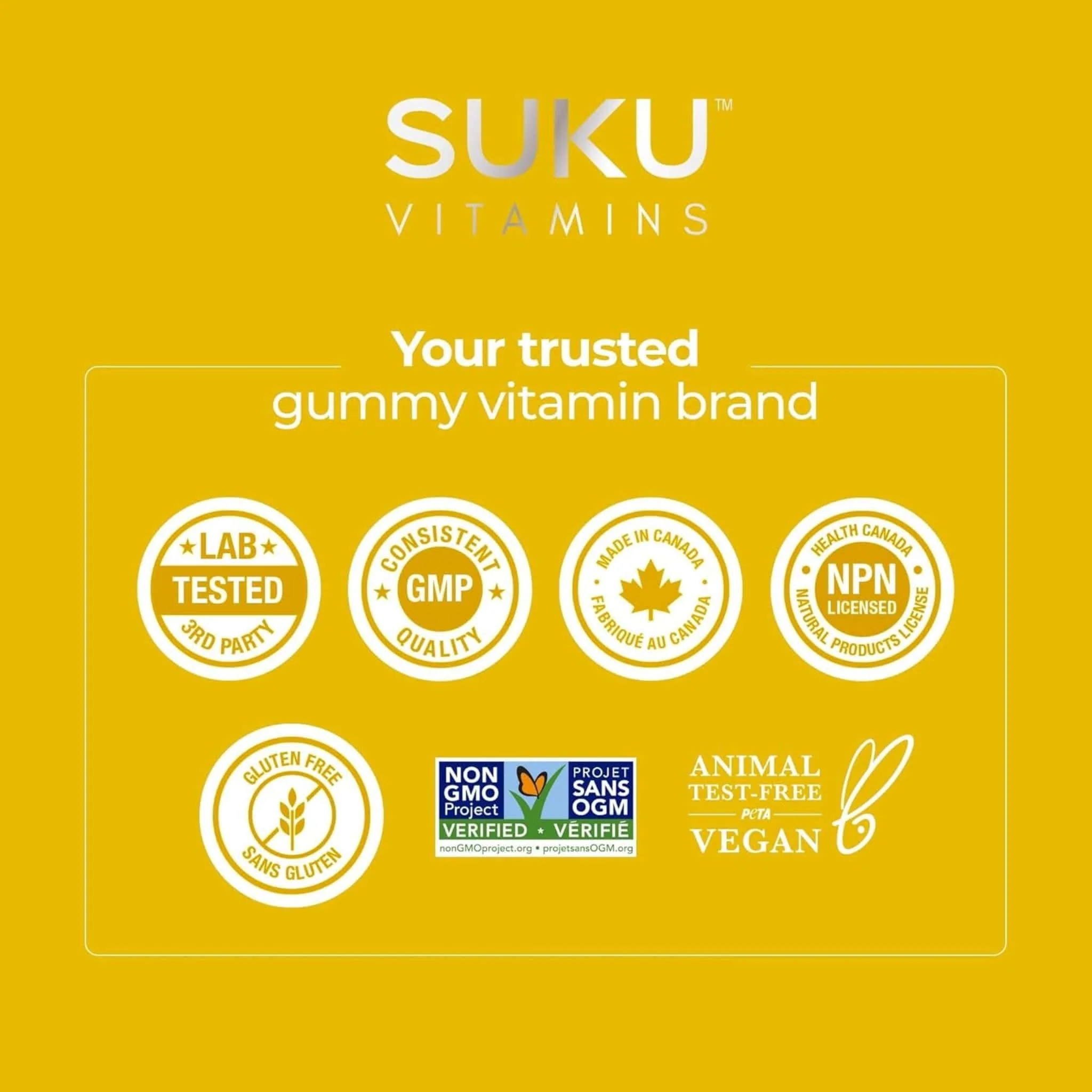 Suku Vitamins Turmeric, 60 Gummies - Image 10
