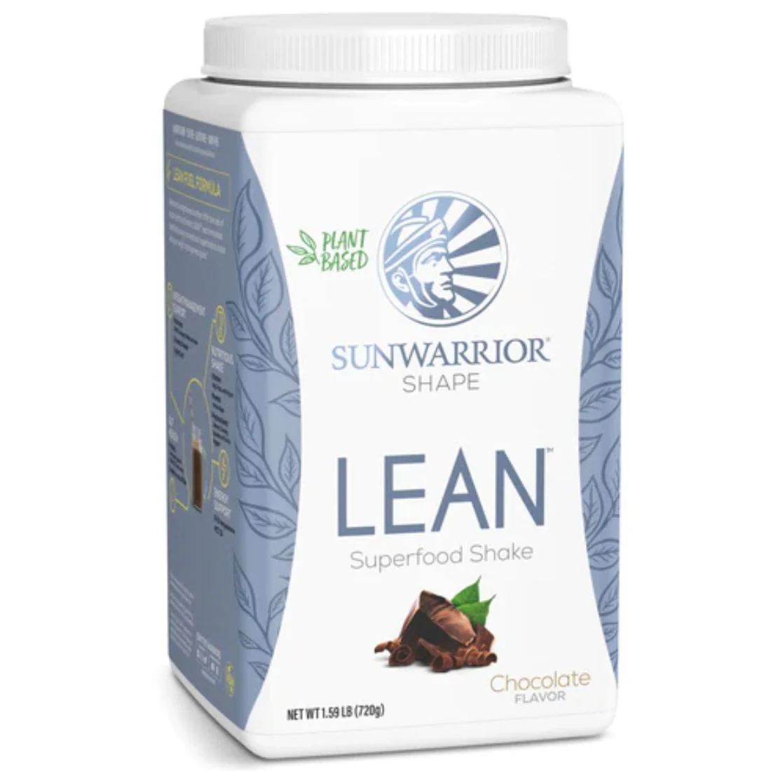 Sun Warrior Protein Lean Superfood Protein Shake (Formerly Lean Meal Illumin8), 720g - Image 2