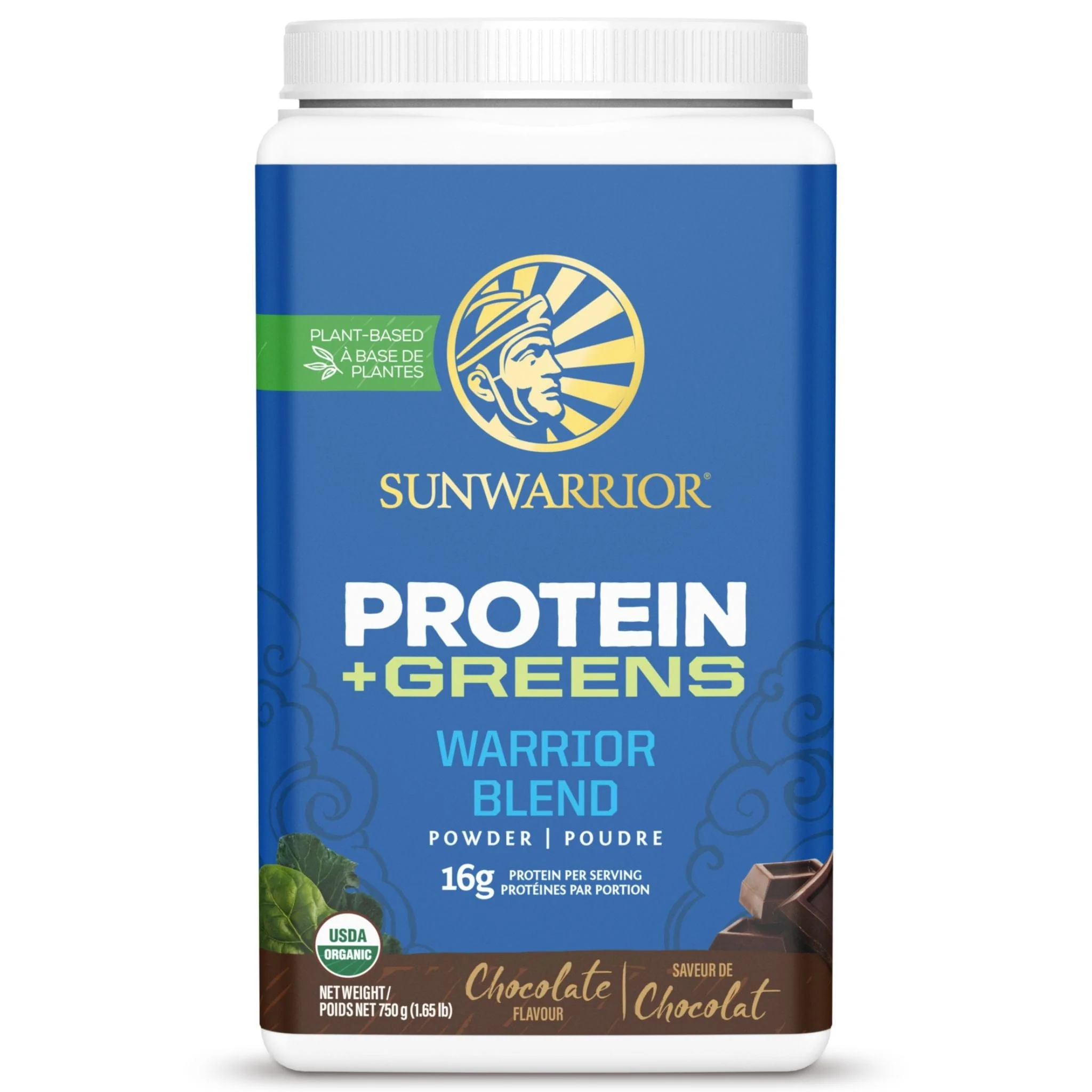 Sun Warrior Protein Warrior Blend Plus Greens, 750g - Image 4