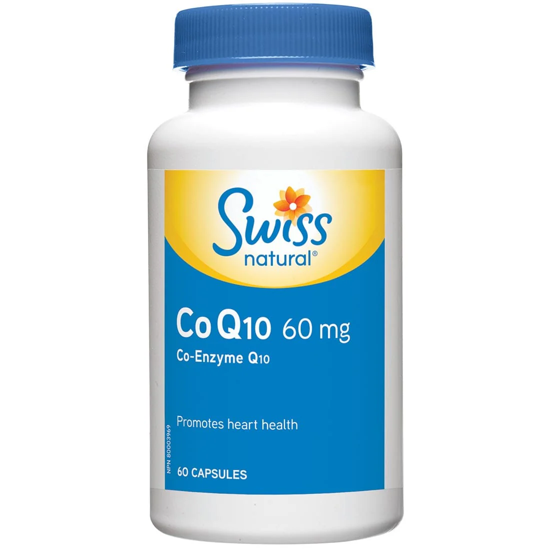 Swiss Natural Co Q10 60mg, 60 Capsules - Image 2