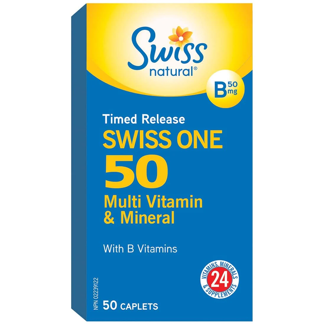 Swiss Natural Swiss One 50 Multi Vitamin & Mineral Timed Release - Image 2
