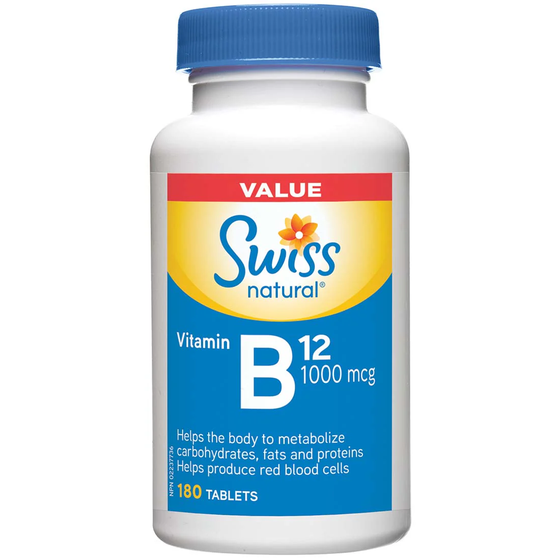 Swiss Natural Vitamin B12 1000mcg - Image 3