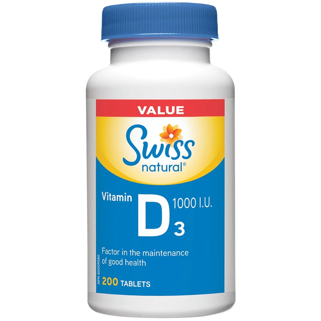 Swiss Natural Vitamin D3 1000 I.U. - Image 3