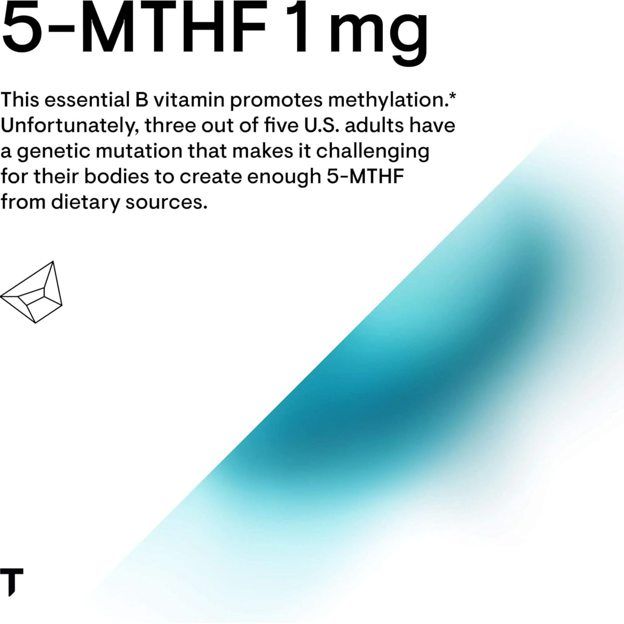 Thorne 5-MTHF, 60 Capsules - Image 3