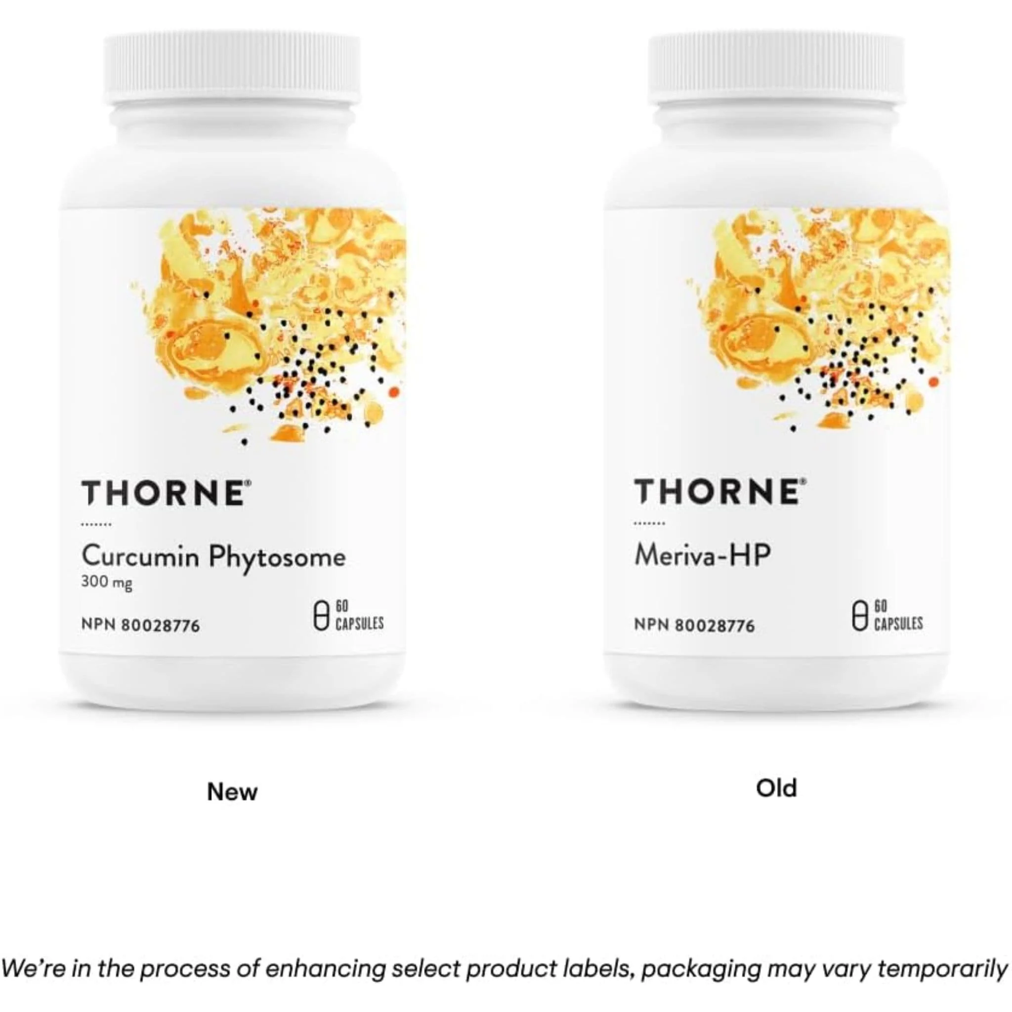 Thorne Curcumin Phytosome 300mg (Formerly Meriva-HP), 60 Capsules - Image 2