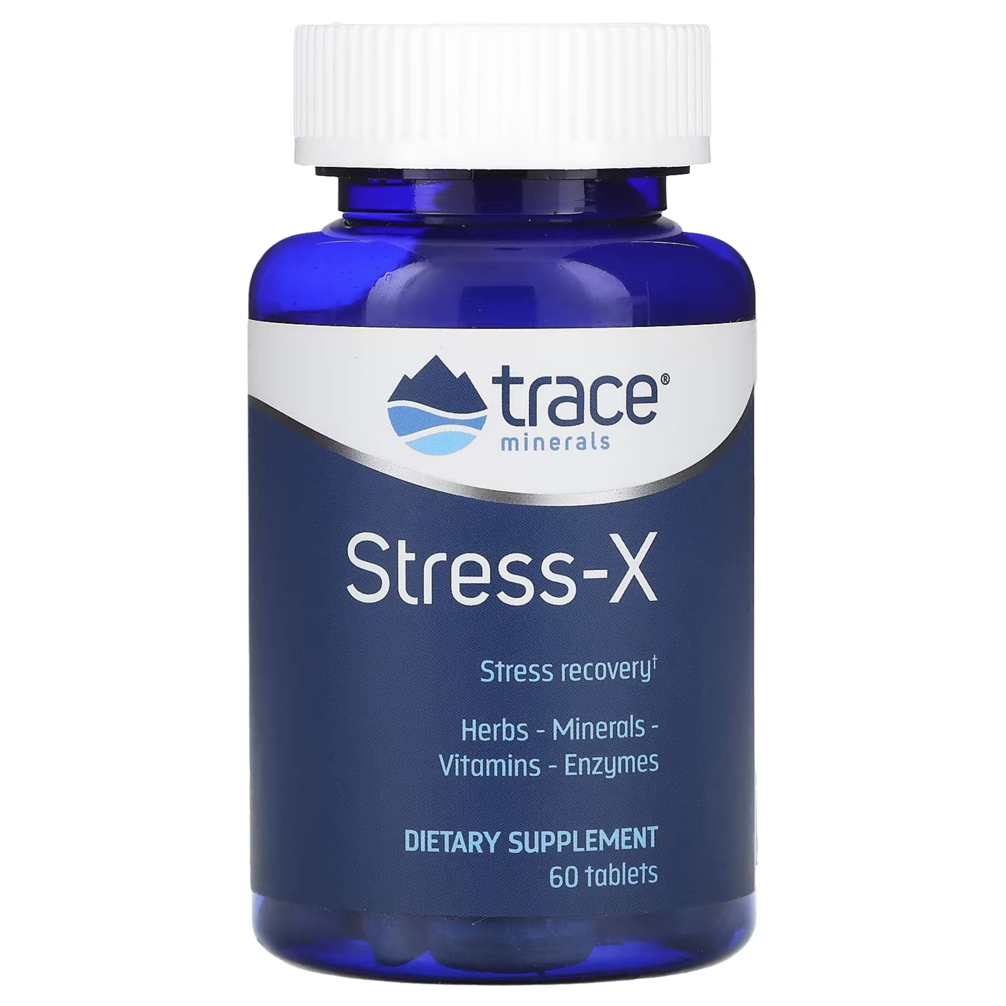 Trace Minerals Stress-X, Helps Restore Mental or Physical Performance, Tablets - Image 3