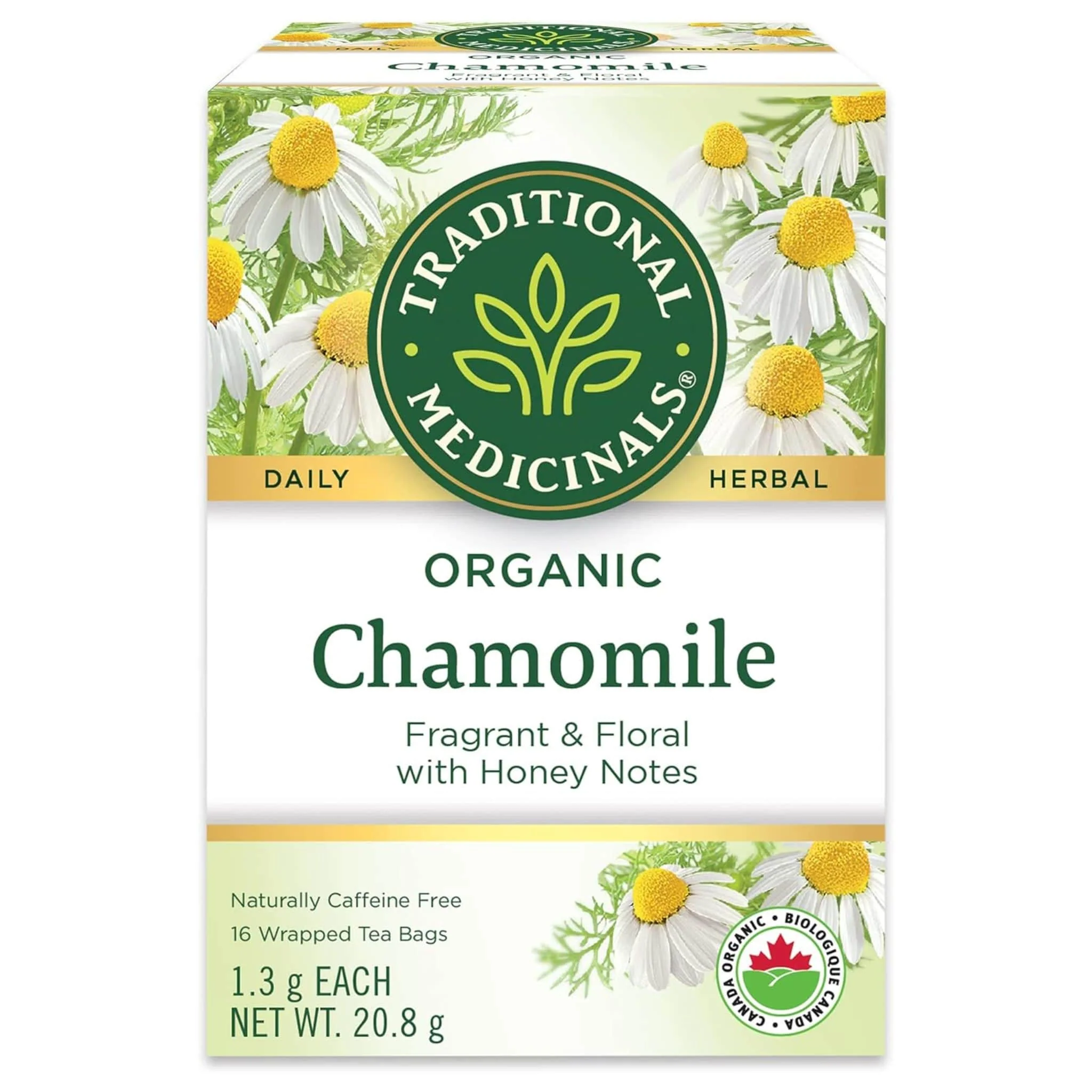 Traditional Medicinals Organic Chamomile Tea, 16 Wrapped Tea Bags - Image 2