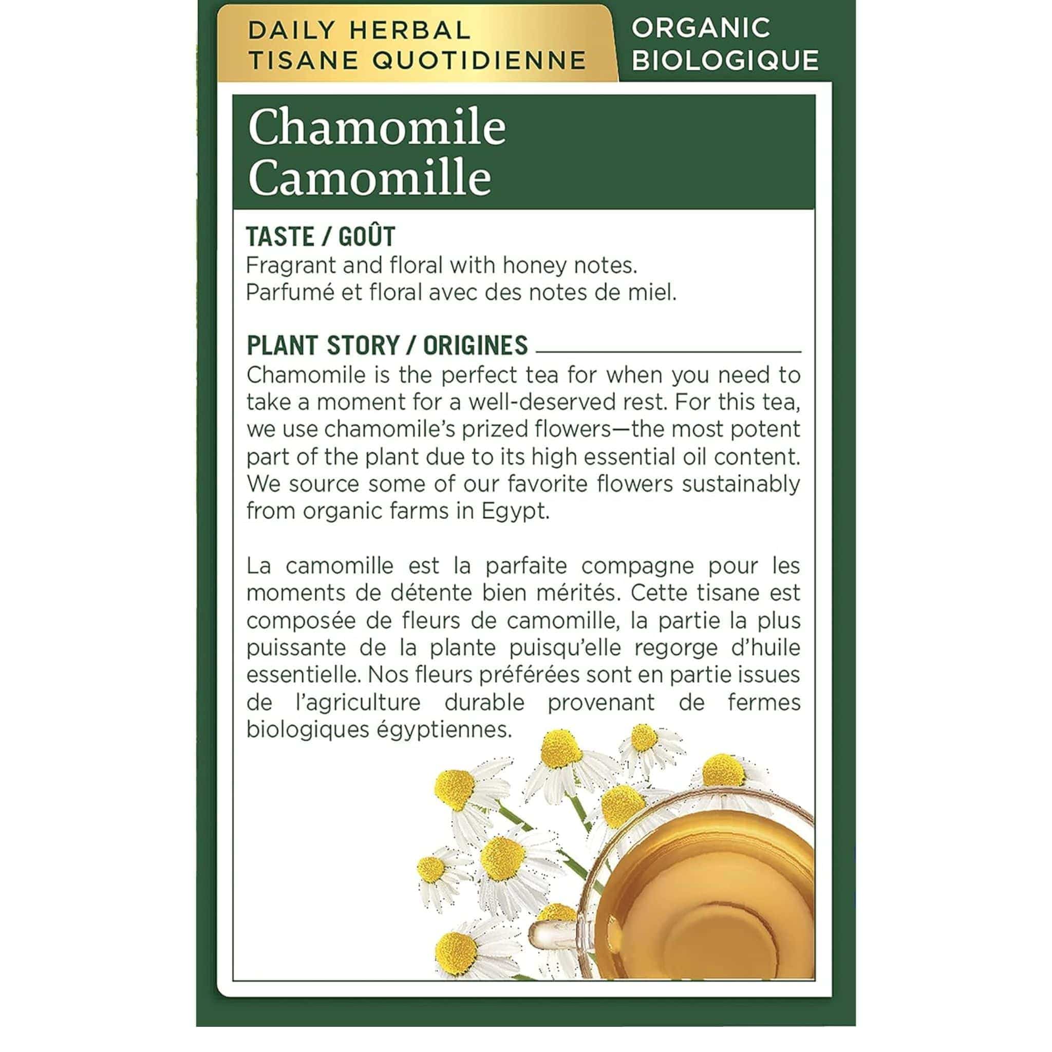 Traditional Medicinals Organic Chamomile Tea, 16 Wrapped Tea Bags - Image 4