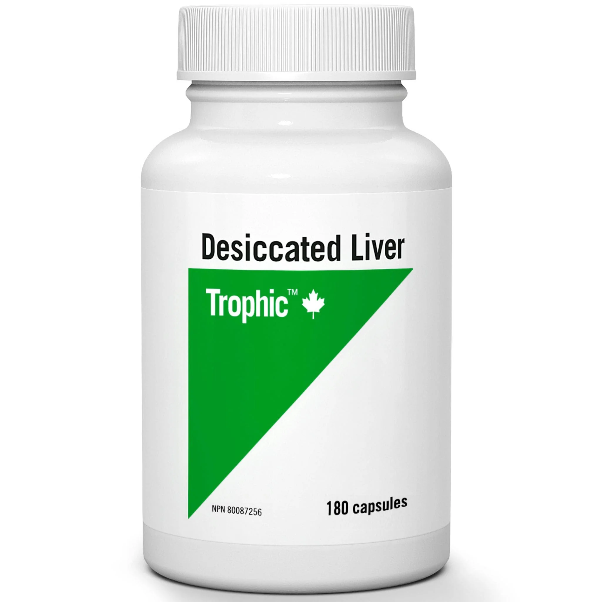 Trophic Desiccated Liver Capsules
