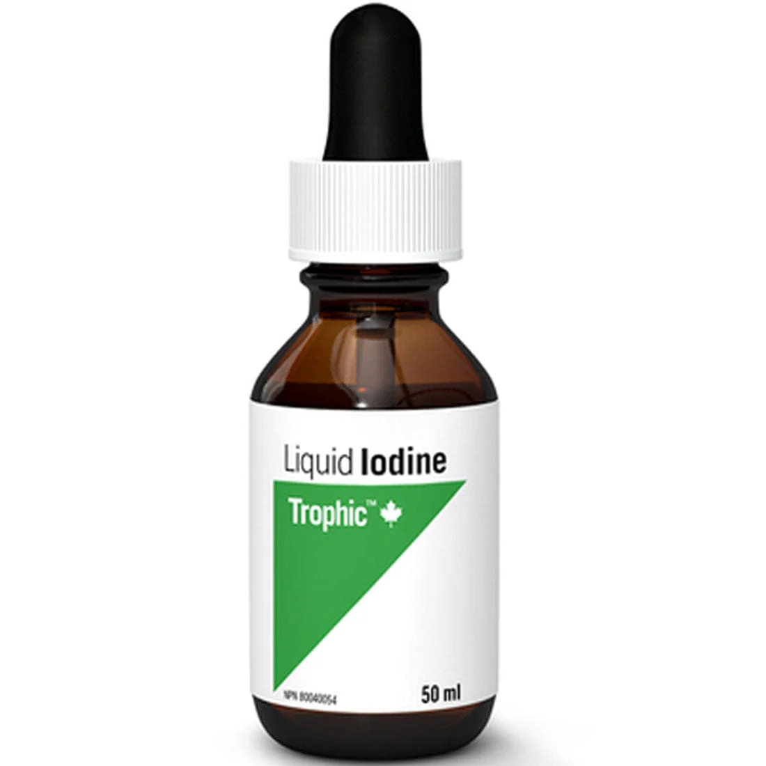 Trophic Liquid Iodine (14.2mg Potassium Iodide & Pure Iodine per Drop), 50ml - Image 2