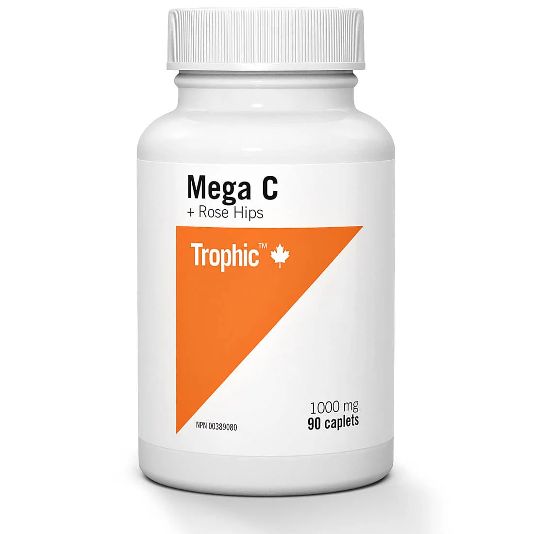 Trophic Mega C + Rose Hips (Vitamin C 1000mg with Rose Hips 100mg) - Image 2