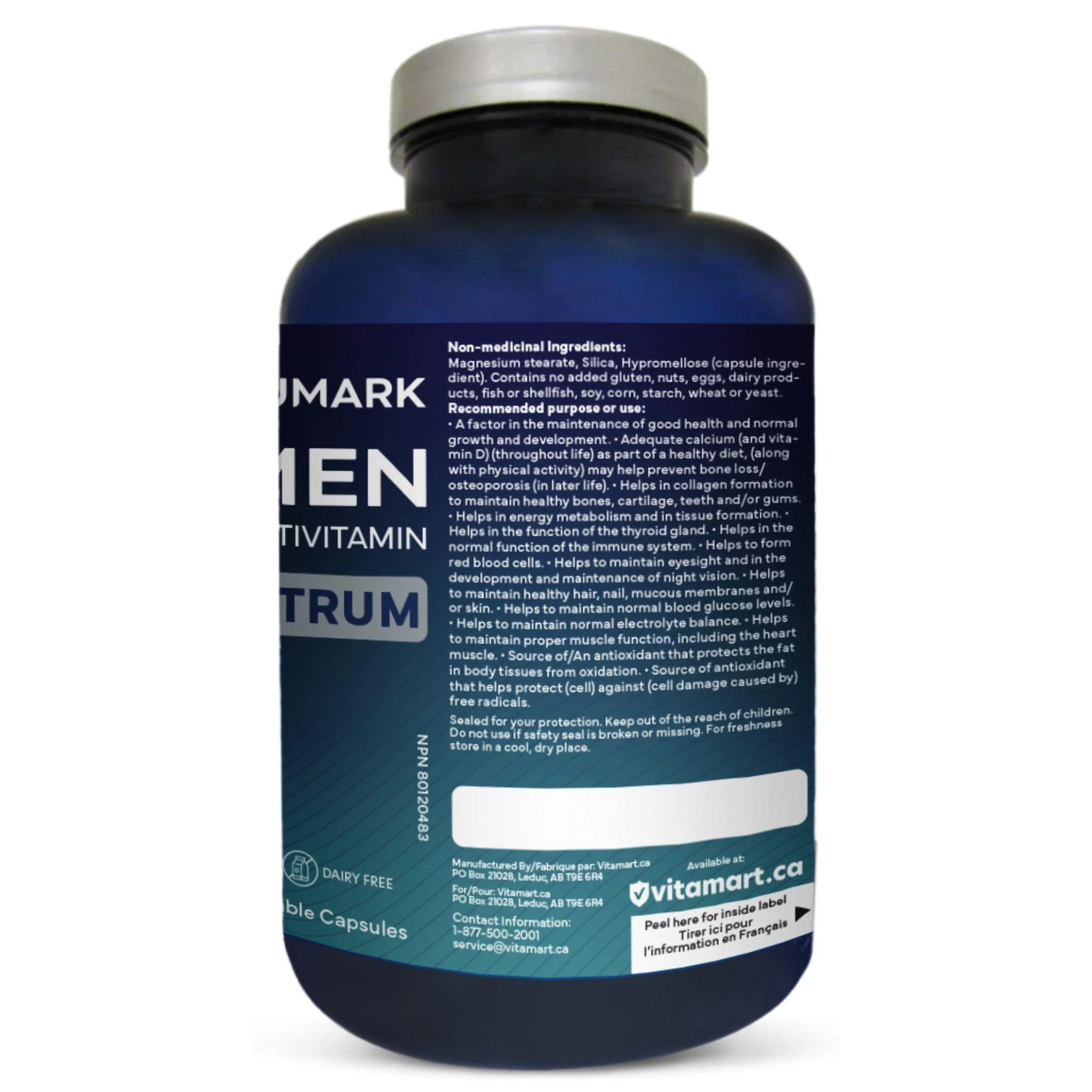 TRUMARK TRU-MEN Methylated Multivitamin for Men, High Potency, Daily Energy, Heart, Cognitive, Immune Support, 60 Day Supply, 120 Capsules - Image 10