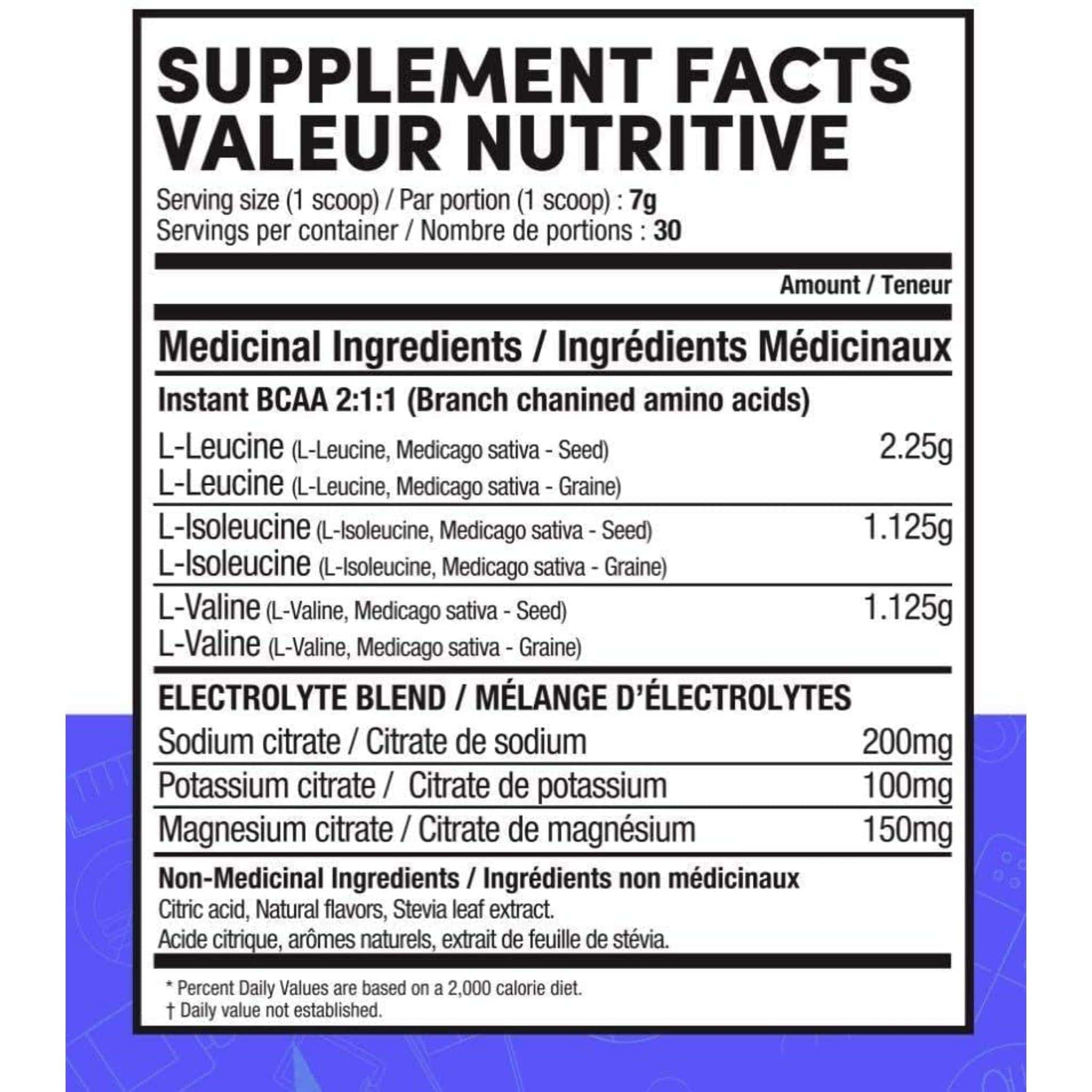 TruMe Natural BCAA Plus Electrolytes Powder, Hydration and Muscle Recovery, Keto and Vegan Friendly, 210g - Image 8