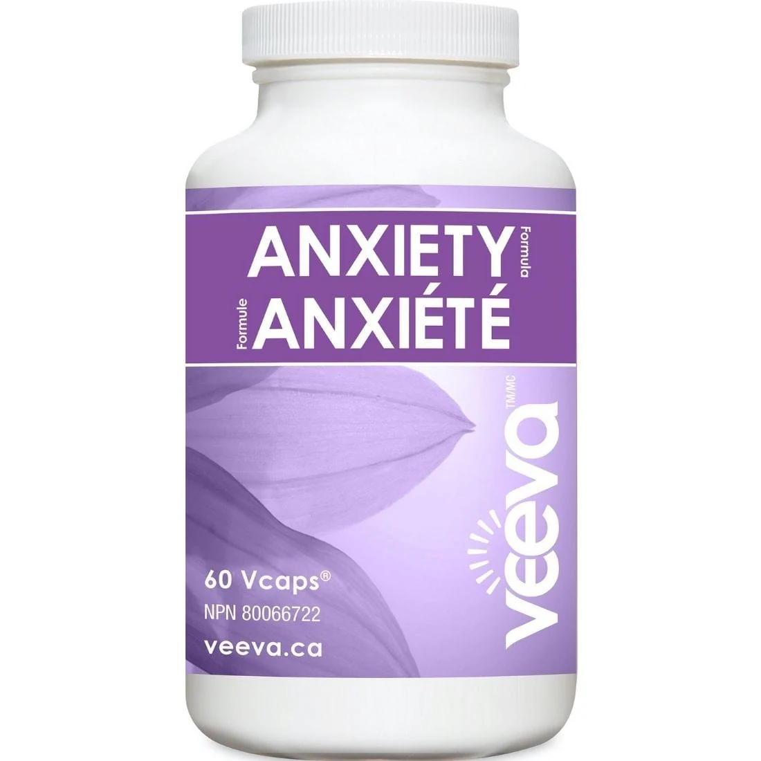 Veeva Anxiety Formula Capsules, Reduces anxiety and nervousness, Supports relaxation, mental focus and stress resistance - Image 2