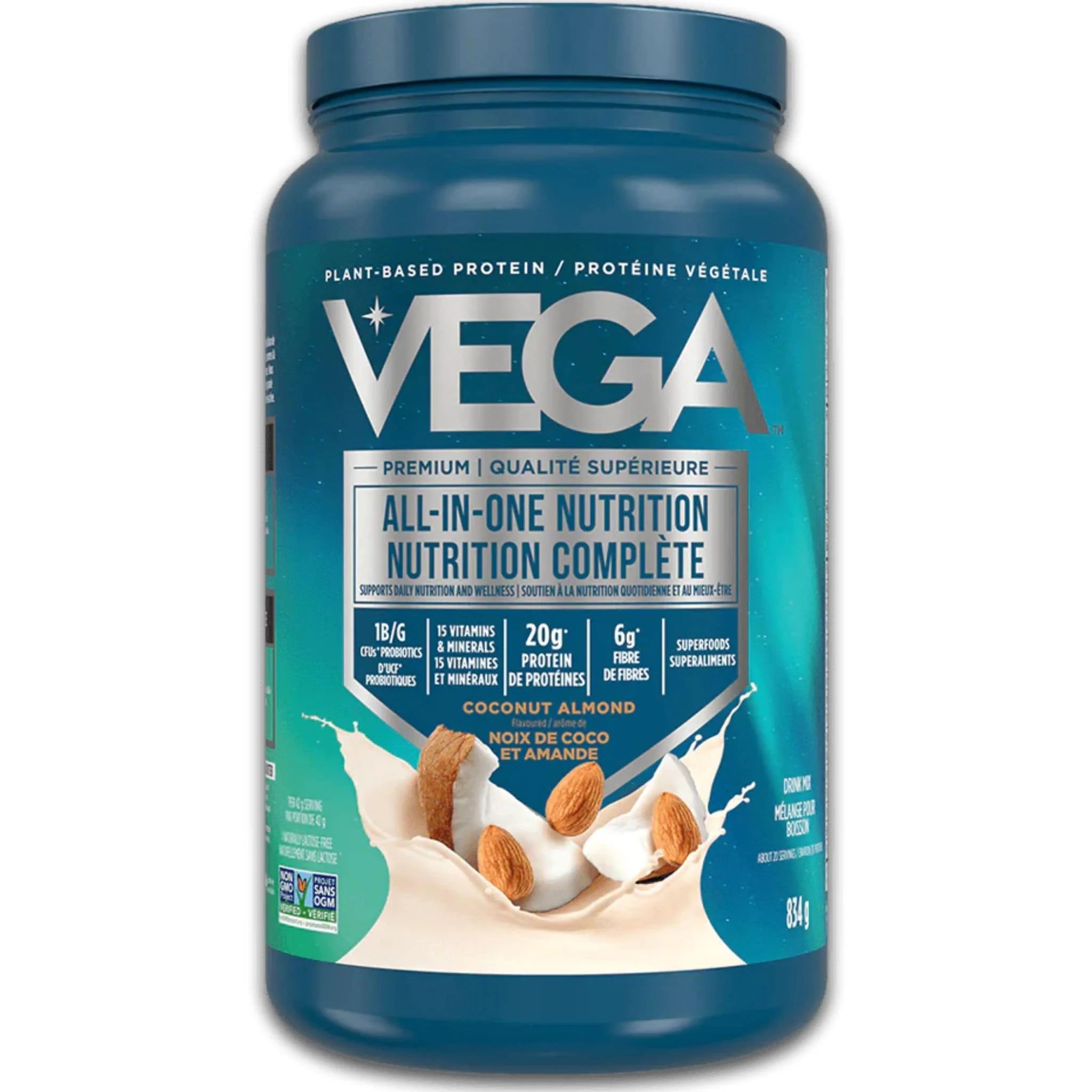 Vega All in One Shake, Vegan Protein Powder with Greens, Fiber, Probiotics and Vitamins - Image 5