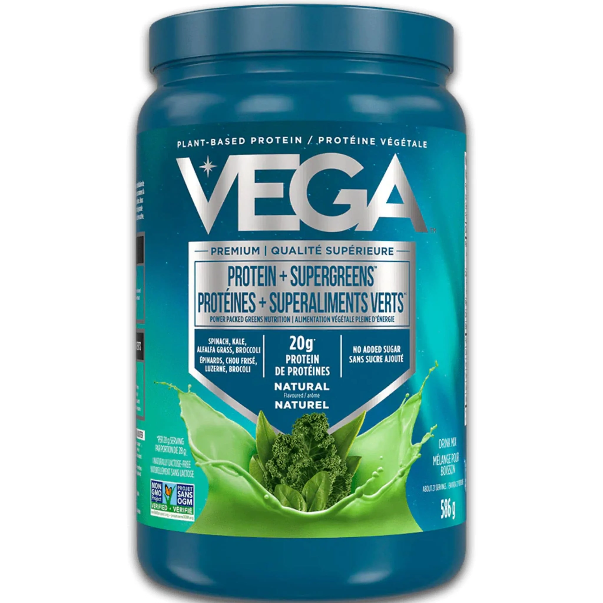 Vega Protein & SuperGreens Protein Powder, 20g Plant-based Protein, Nutritious Greens, No Added Sugar - Image 10