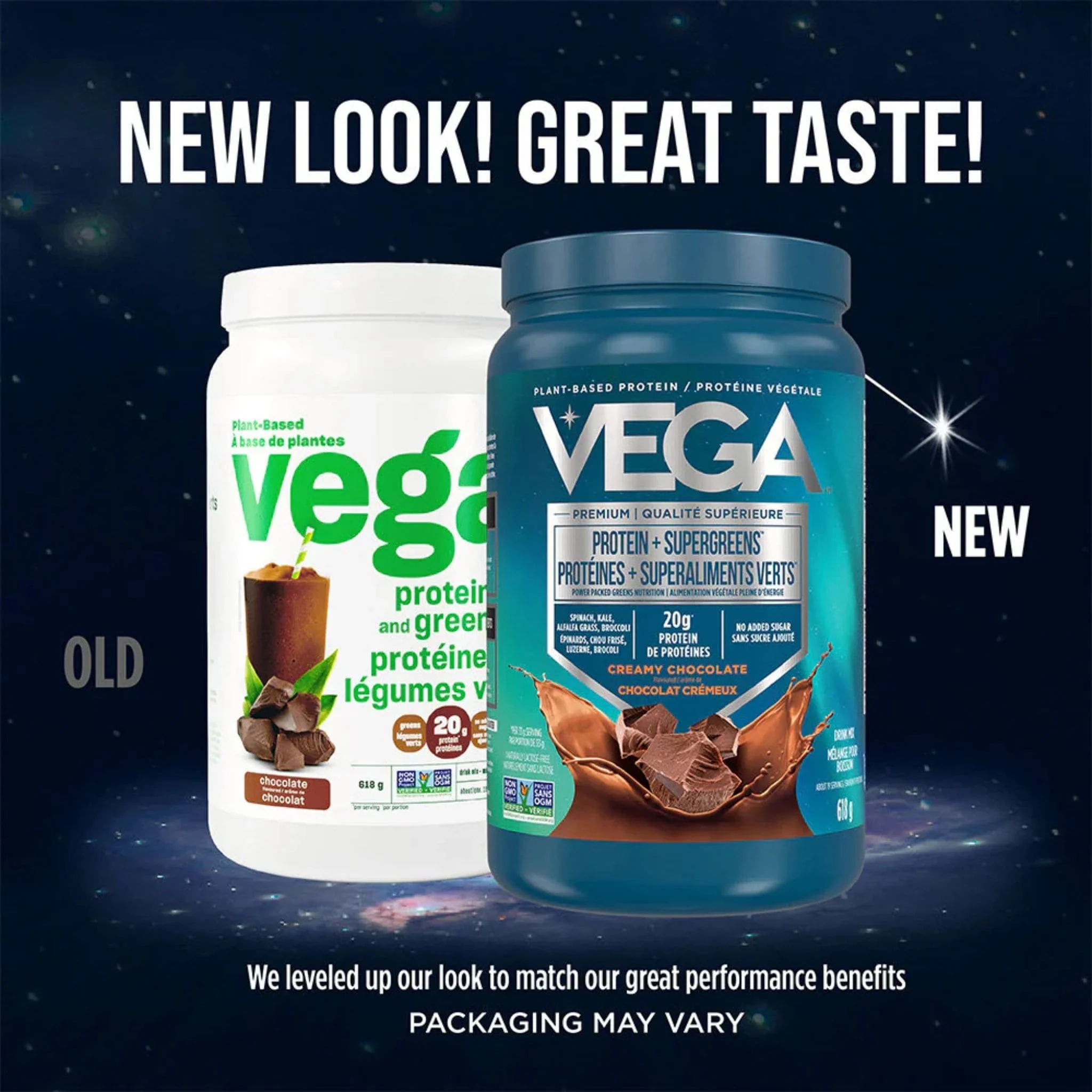 Vega Protein & SuperGreens Protein Powder, 20g Plant-based Protein, Nutritious Greens, No Added Sugar - Image 3