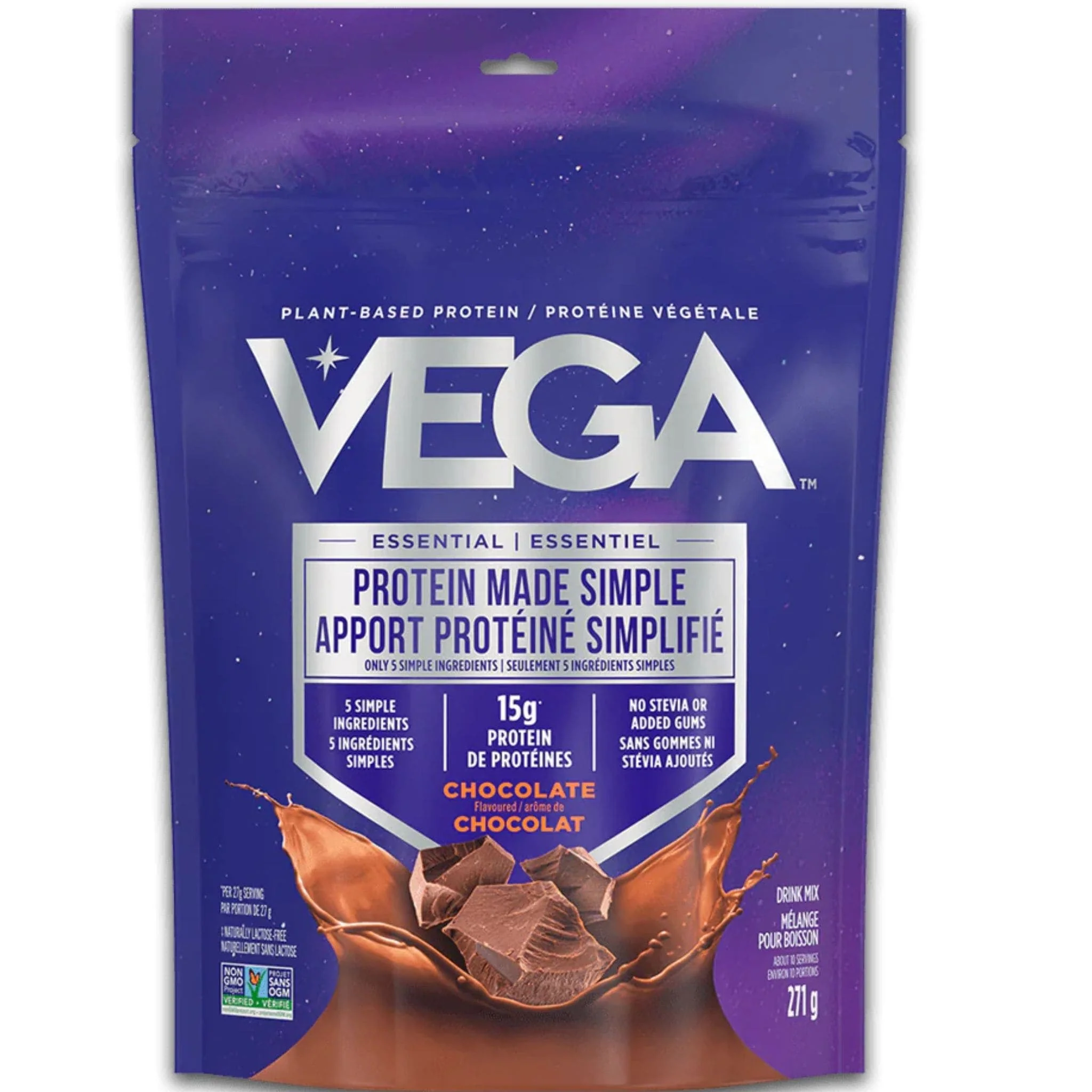 Vega Protein Made Simple, Plant-Based Protein Powder, 10 Servings CLEARANCE 50% Off Expiry 6/26 Final Sale - Image 4