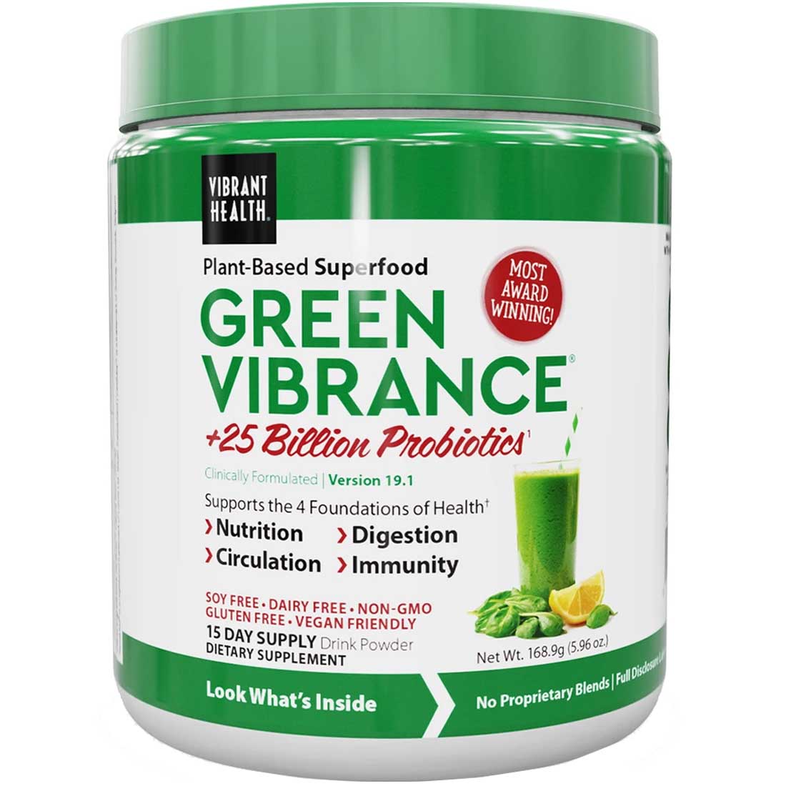 Vibrant Health Green Vibrance (Estimated Arrival ~ No ETA, Enter your email to be notified) - Image 2