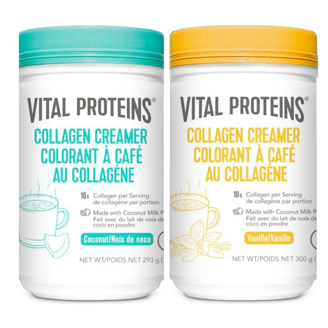 Vital Proteins Collagen Creamer 10g Collagen Peptides per Serving (Made with Organic Coconut Milk) CLEARANCE 75% Off Exp 2/26 Final Sale