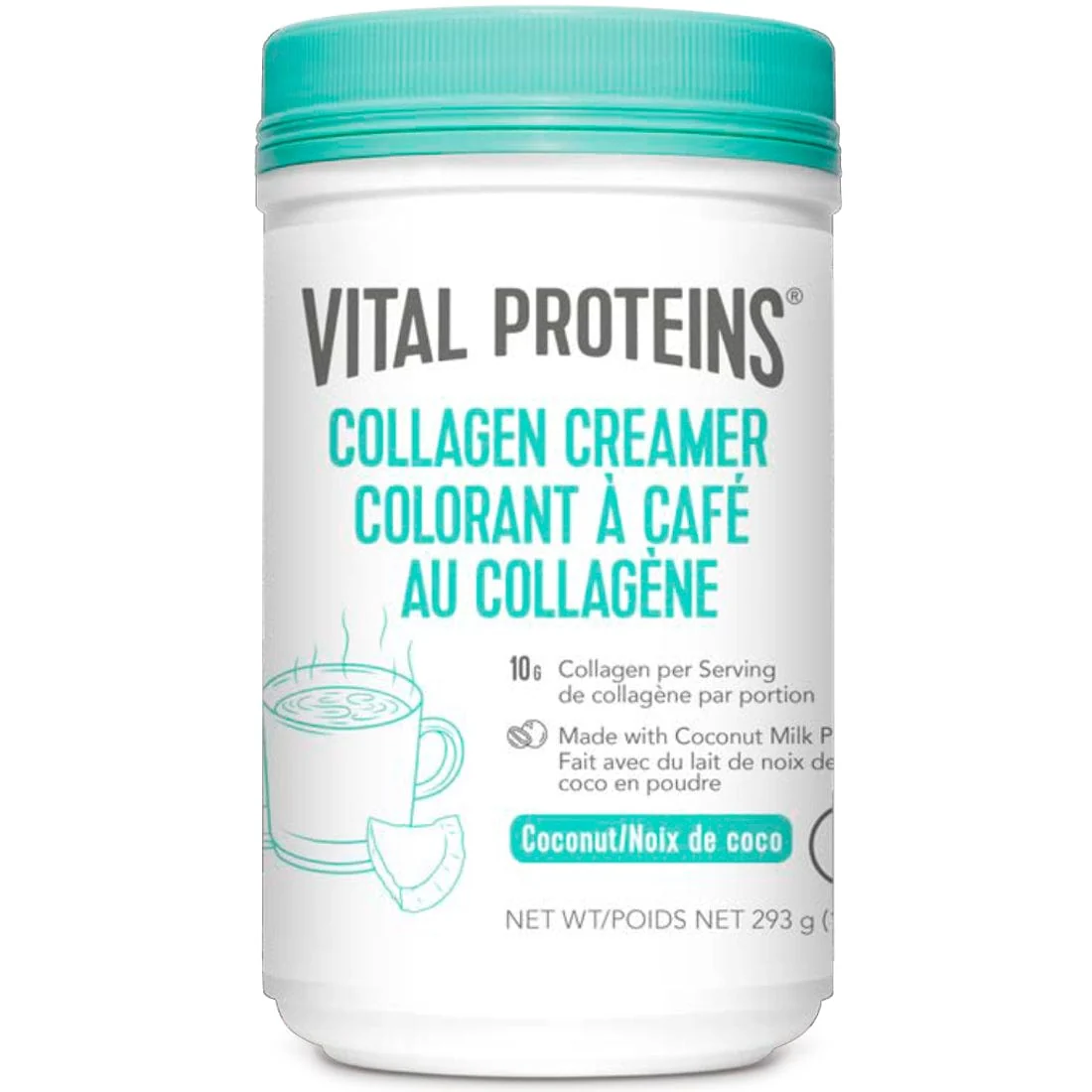 Vital Proteins Collagen Creamer 10g Collagen Peptides per Serving (Made with Organic Coconut Milk) CLEARANCE 75% Off Exp 2/26 Final Sale - Image 2