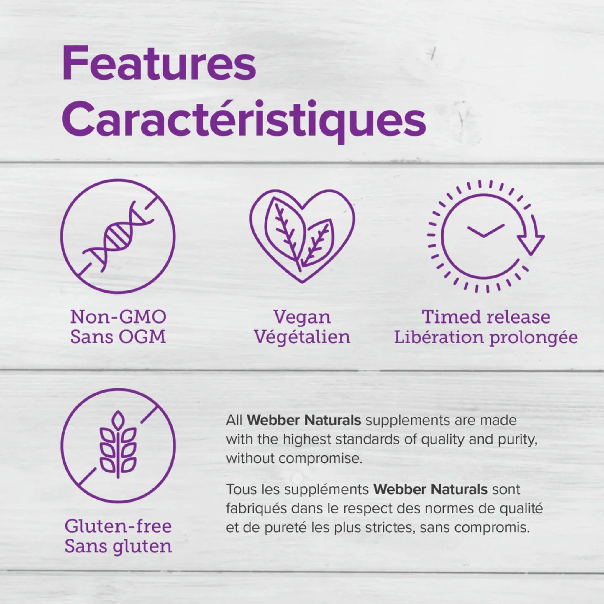 Webber Naturals B100 Complex, Timed Release, Value Size, 140 Tablets - Image 6