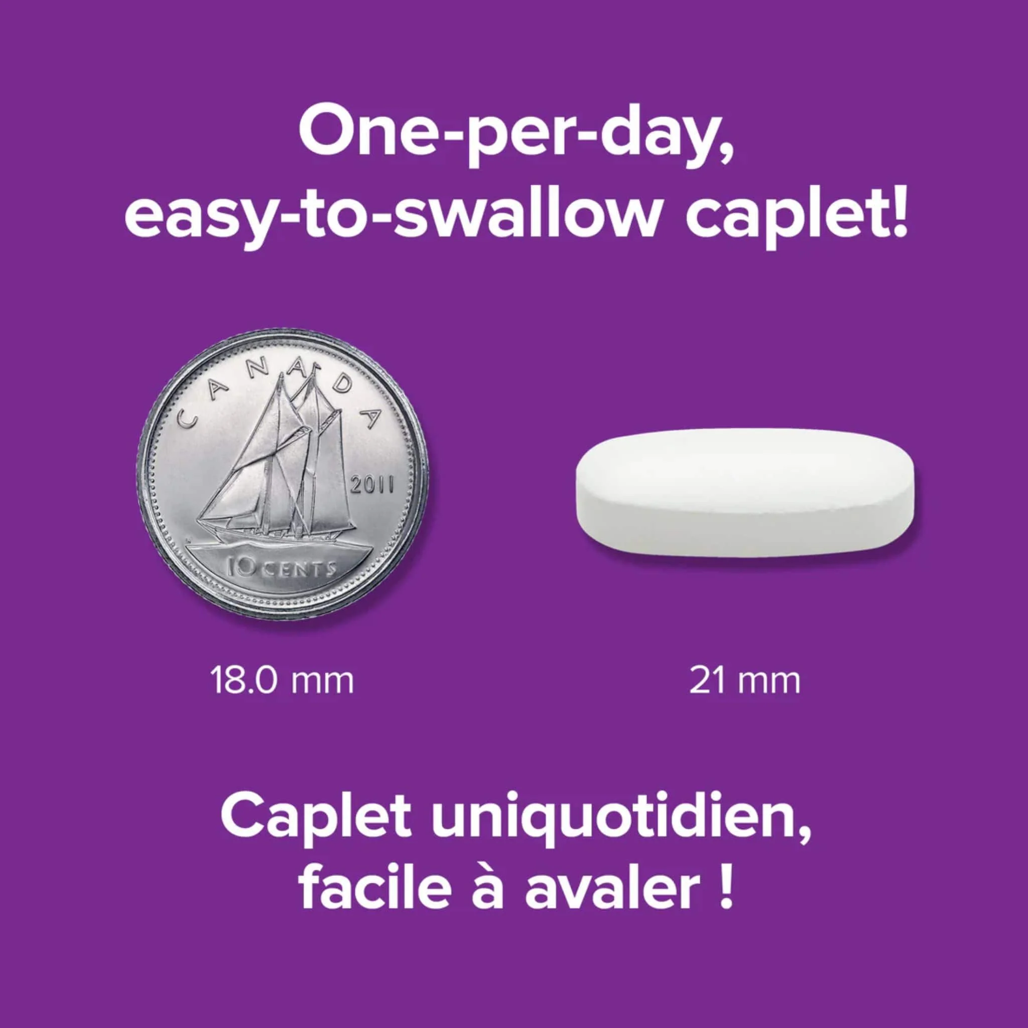 Webber Naturals Calcium Magnesium with Zinc, 333mg/166mg/17mg, Easy Absorption, BONUS SIZE 100% More, 100+100 Caplets - Image 5