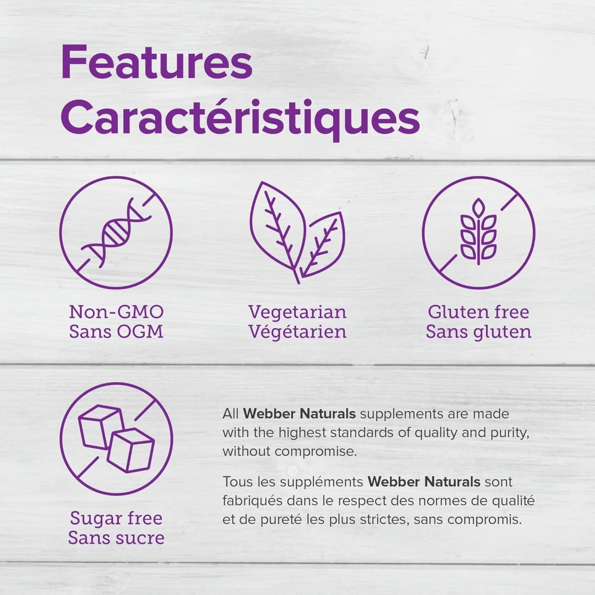 Webber Naturals Chewable Vitamin C 500mg Tablets, Delicious Flavour - Image 3