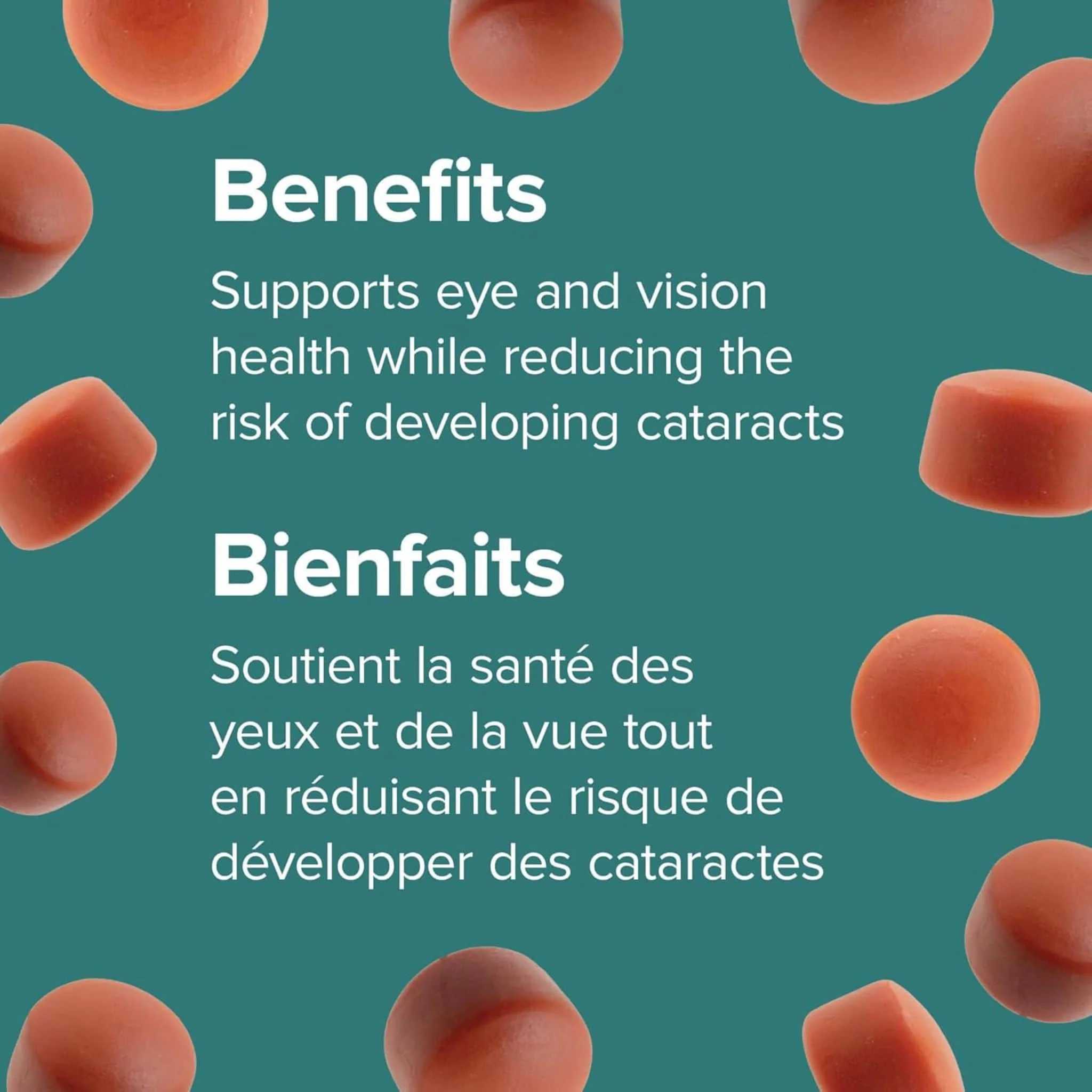 Webber Naturals Lutein 20mg Gummies with Bilberry and Zeaxanthin, Helps Support Eye Health and Reduce the Risk of Cataracts, 60 Gummies - Image 7