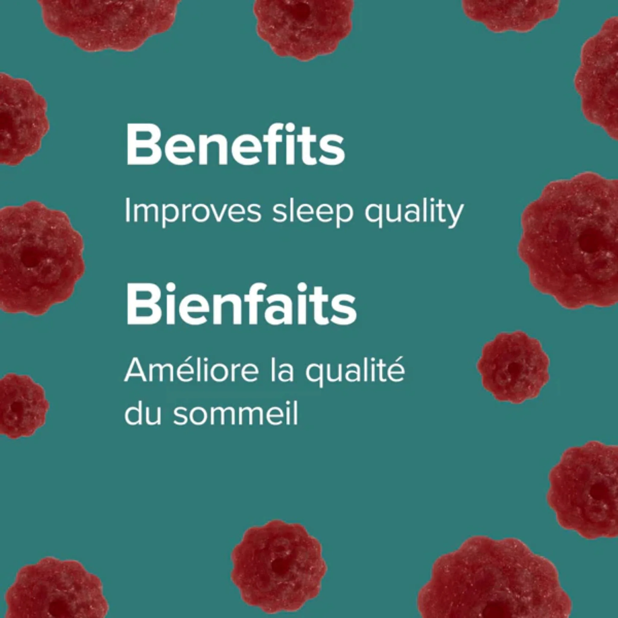 Webber Naturals Melatonin Gummies 10mg, Cherry Pomegranate Flavour, 60 Gummies - Image 4