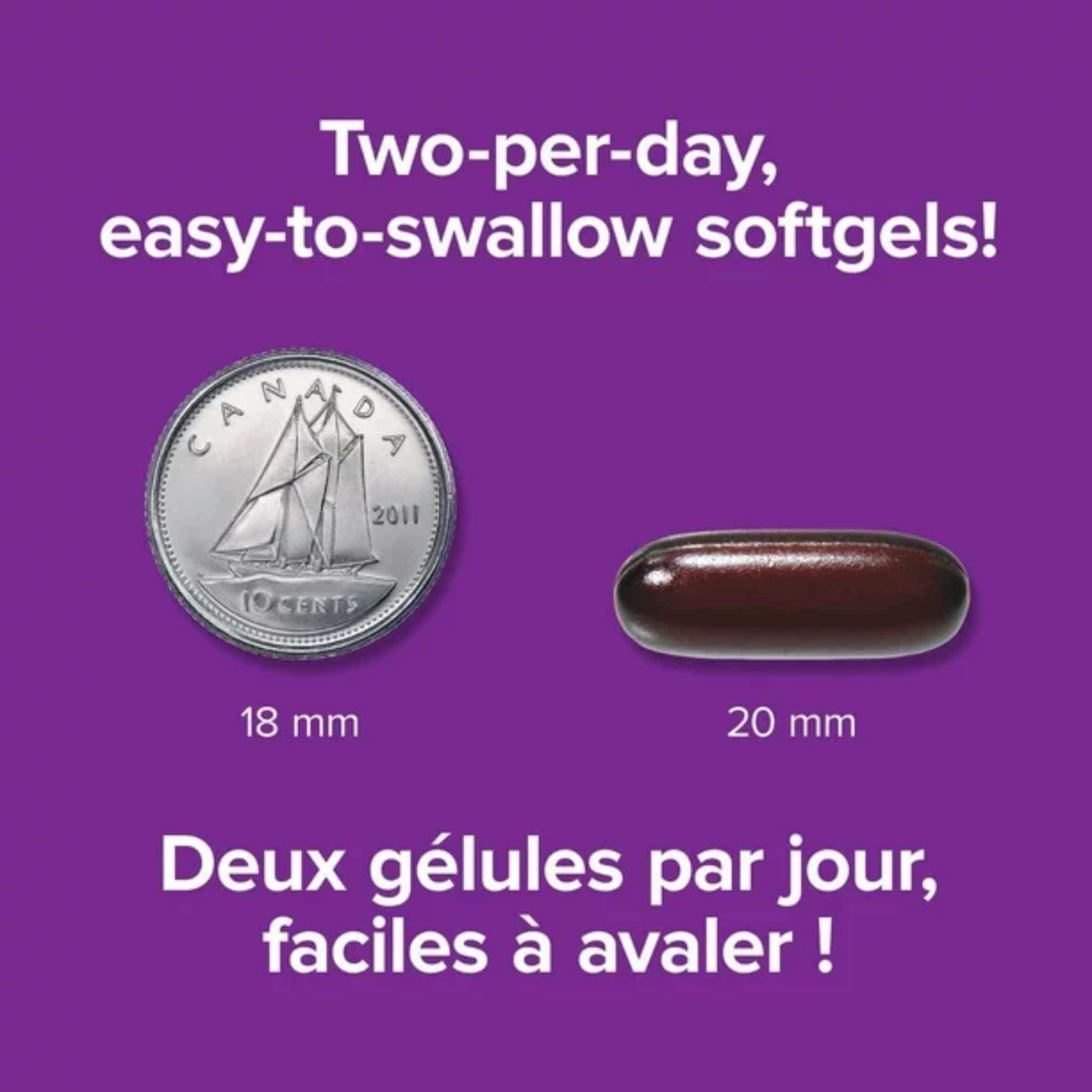 Webber Naturals Saw Palmetto 160mg, BONUS 50% More, 60+30 Softgels - Image 5