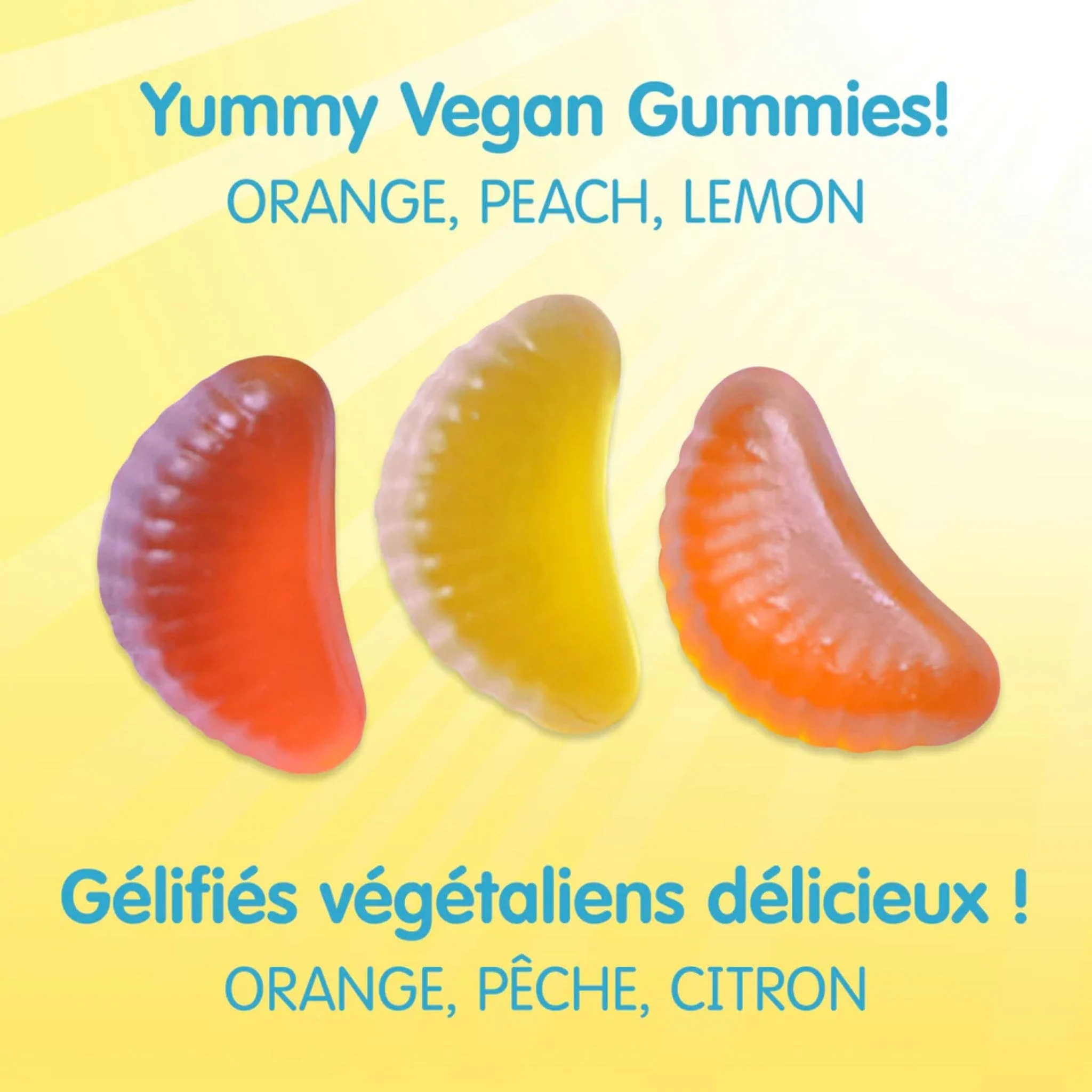 Webber Naturals Sesame Street Vitamin C Gummy 125mg, Orange, Peach, Lemon, 180 Gummies - Image 4