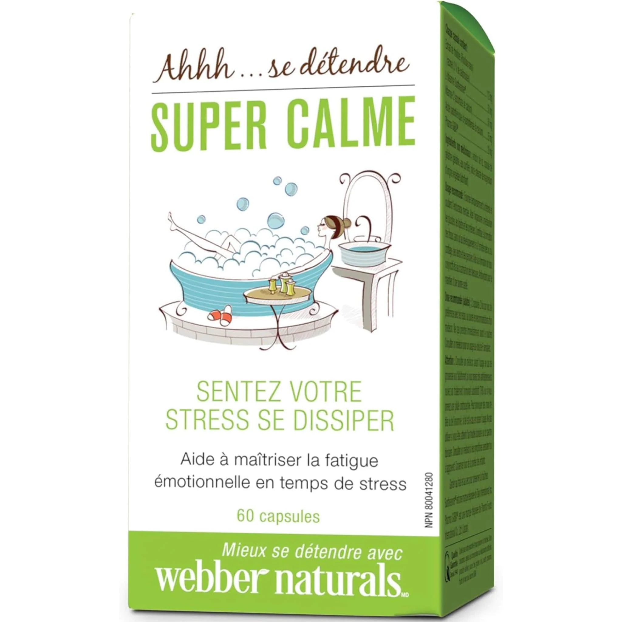 Webber Naturals Super Calm, 60 Capsules - Image 2