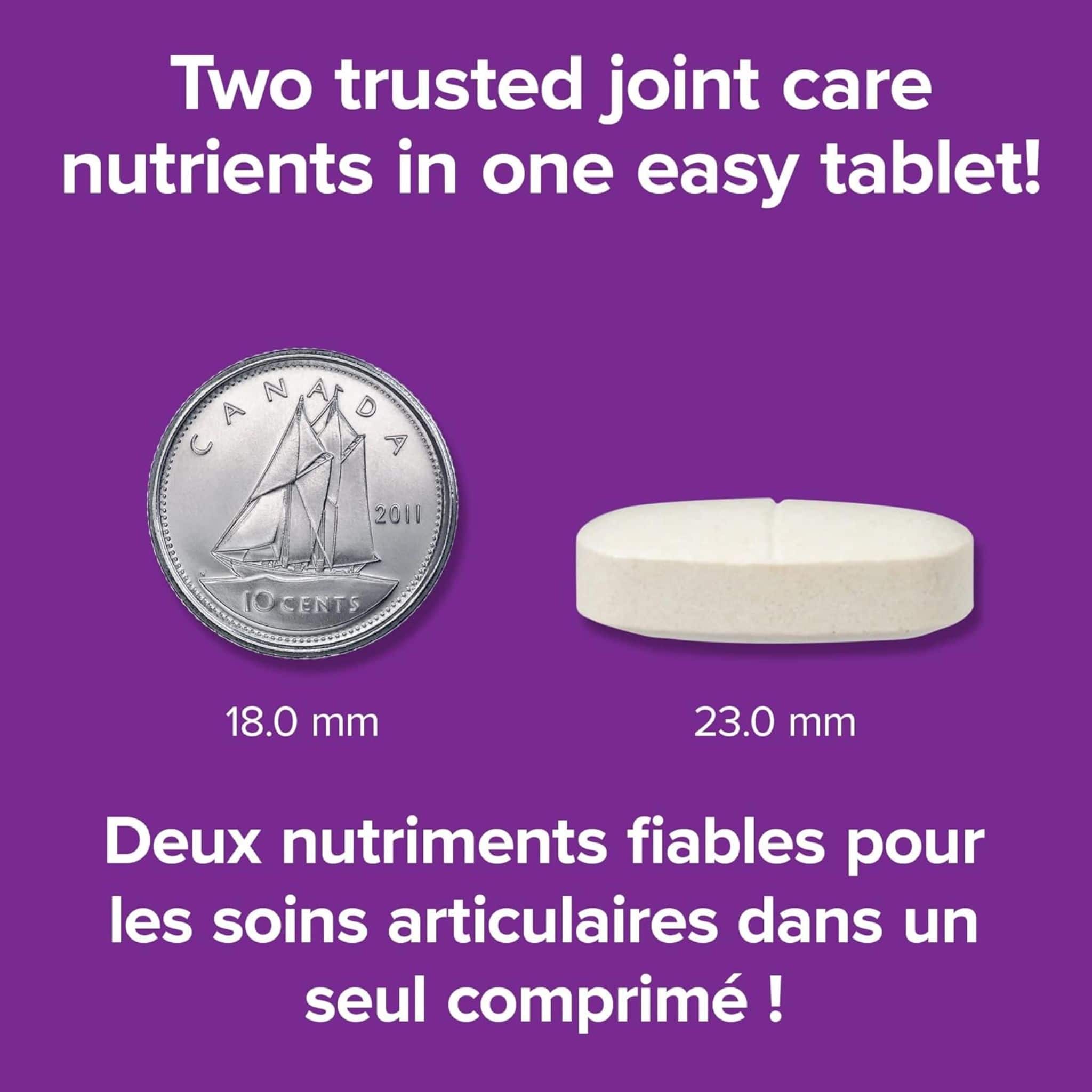 Webber Naturals Super NEM Glucosamine, 250mg and 750mg, Helps Relieve Osteoarthritic Pain, 180 Tablets - Image 5
