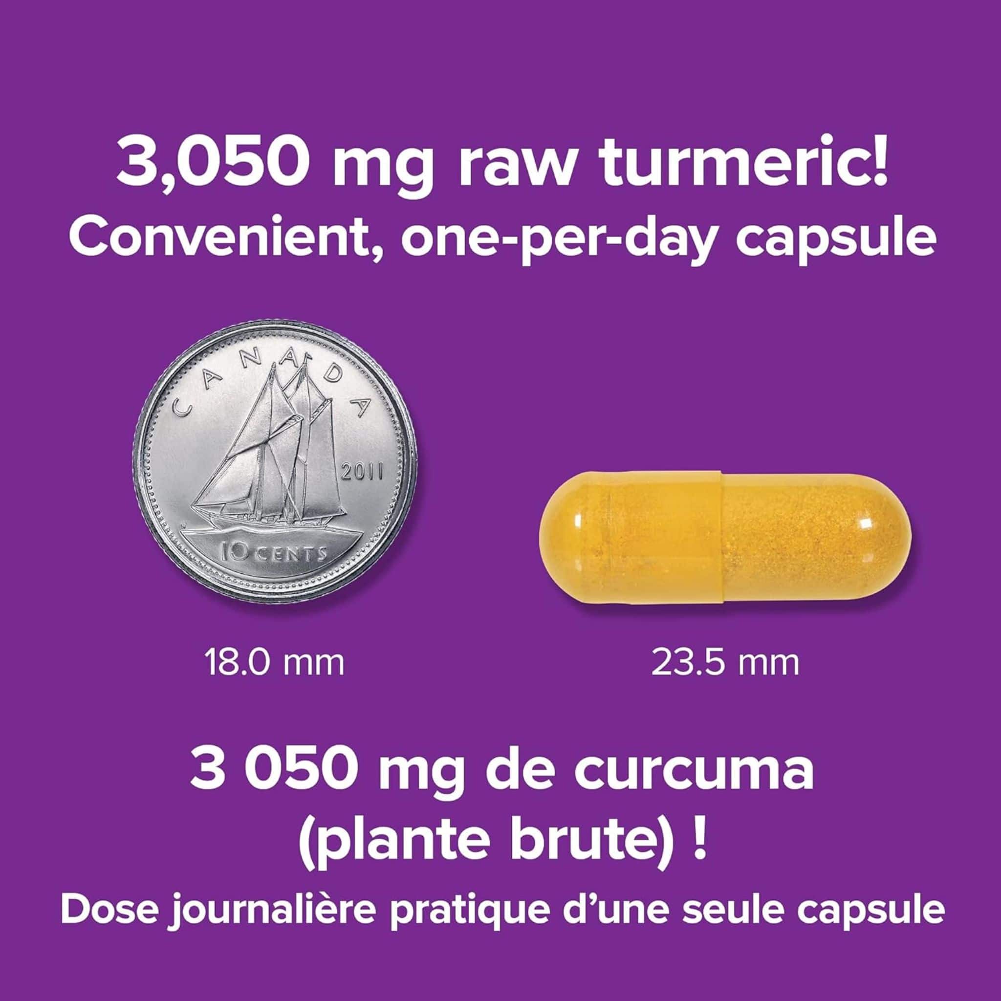 Webber Naturals Turmeric Curcumin, 3,050mg - Image 12