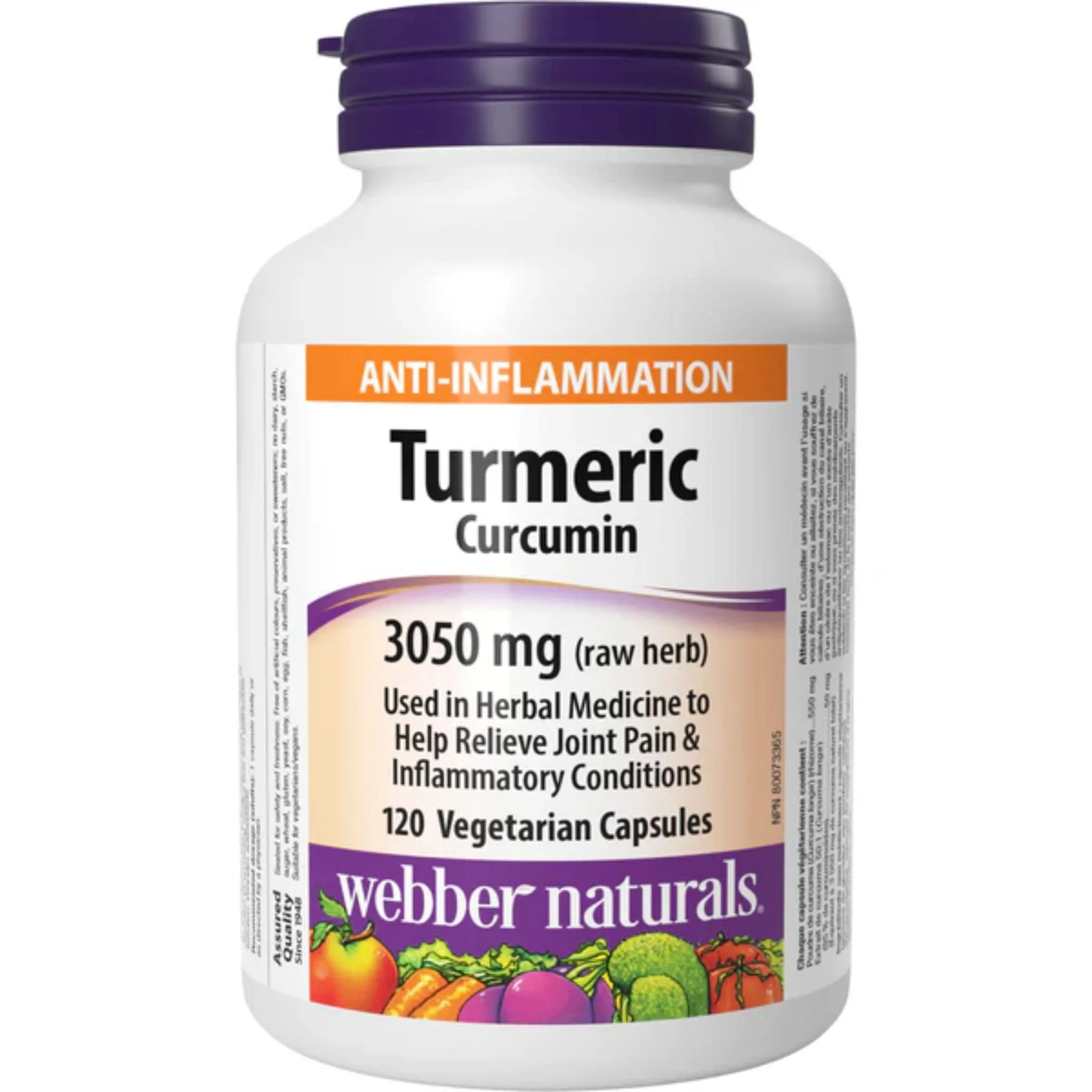 Webber Naturals Turmeric Curcumin, 3,050mg - Image 6