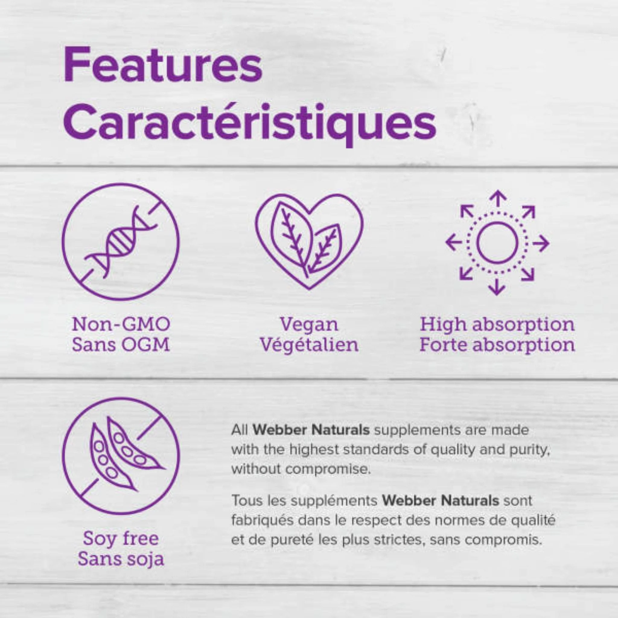 Webber Naturals Turmeric Curcumin, Ultra Strength 32,500mg, 30 Vegetable Capsules - Image 6