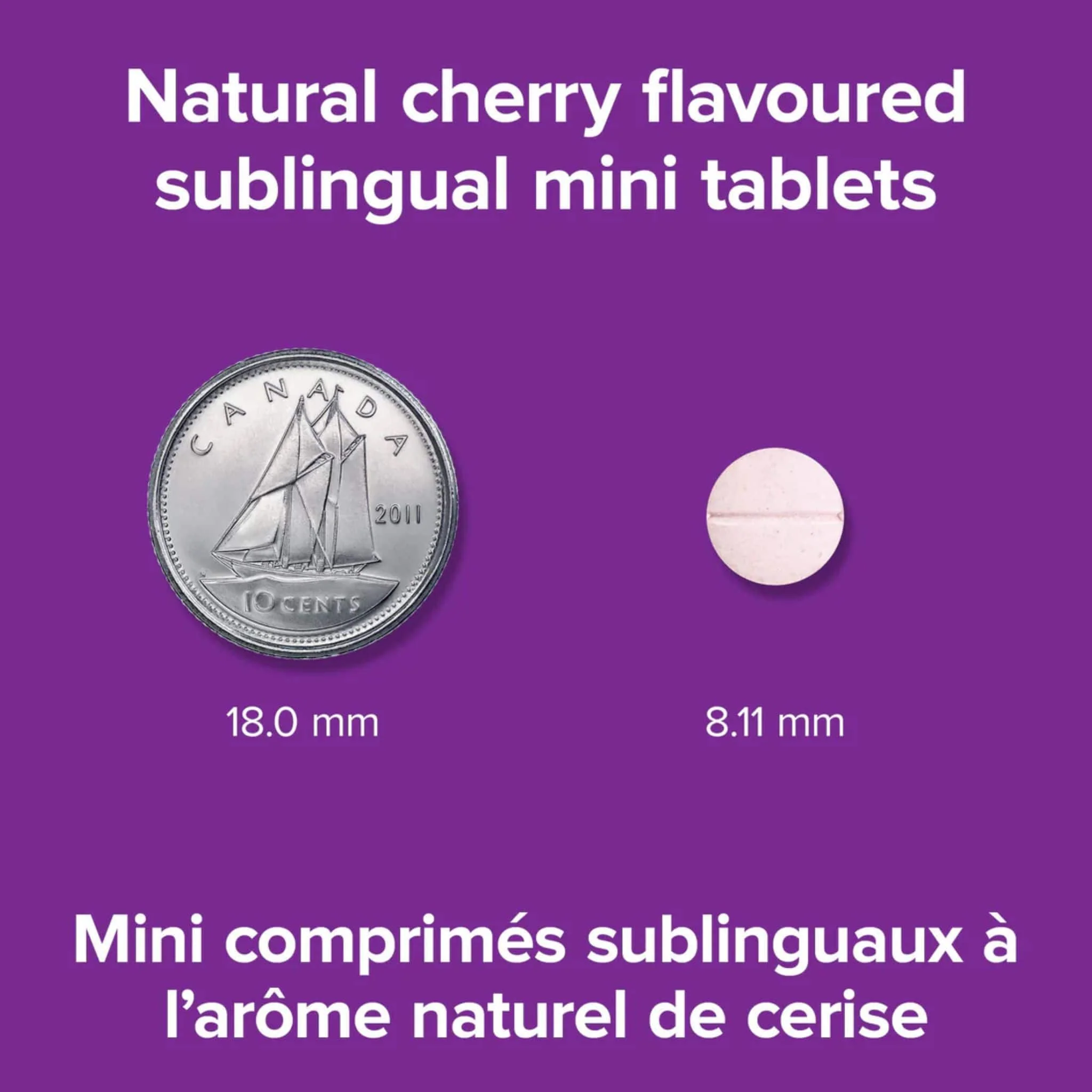 Webber Naturals Vitamin B12 500mcg Methylcobalamin, Cherry Flavoured, 120 Sublingual Tablets - Image 5