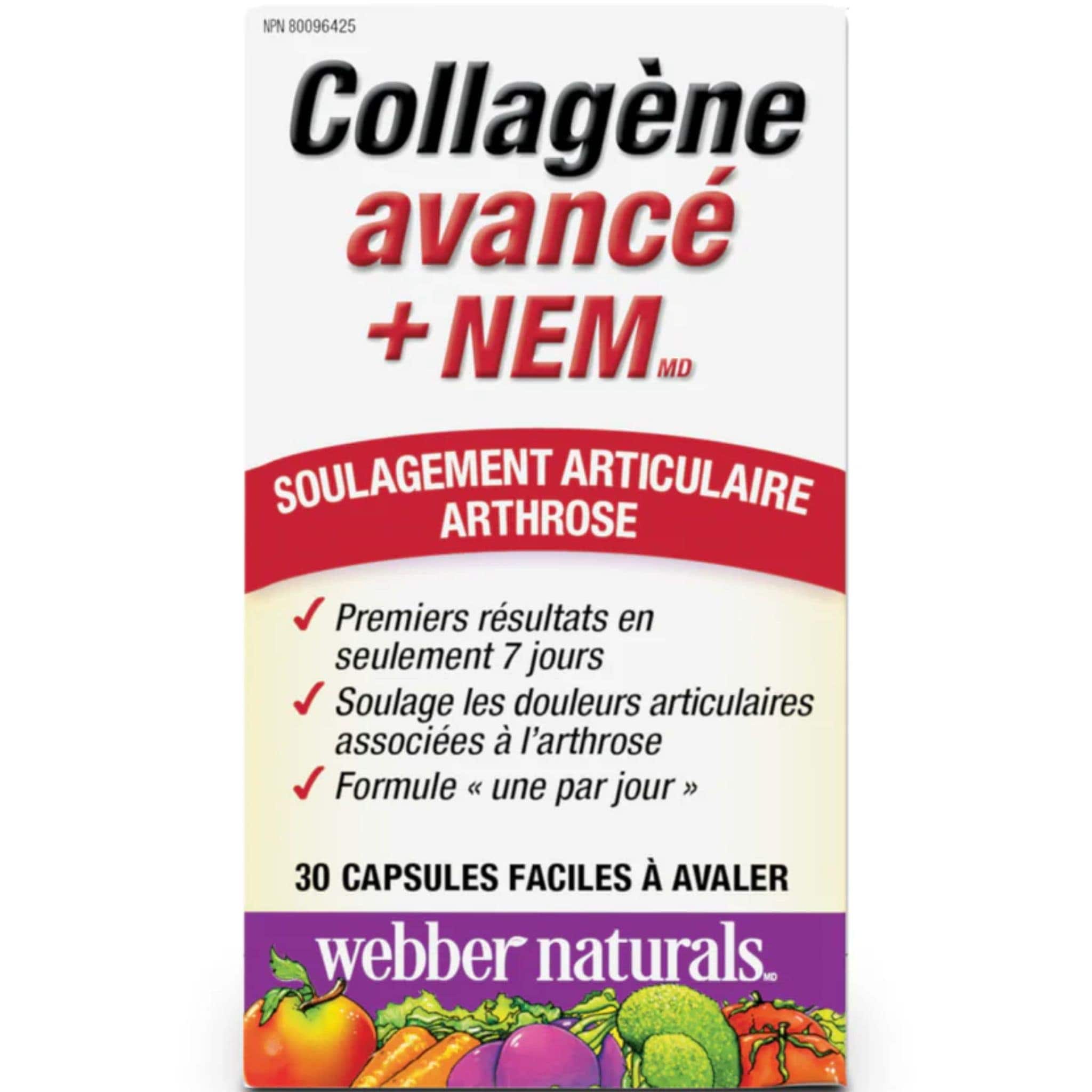 Webber Naturals Advanced Collagen + NEM, 30 Capsules - Image 2