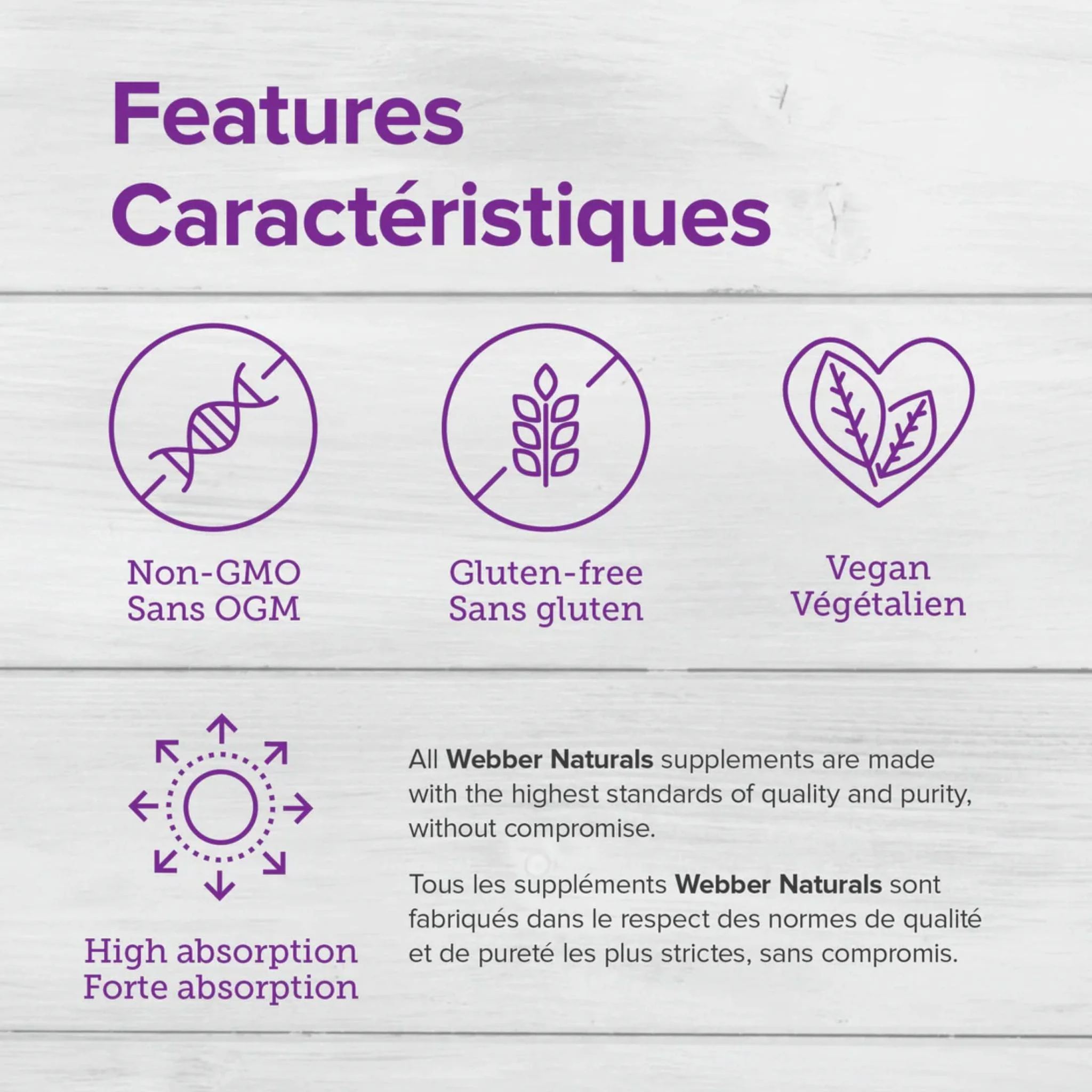 Webber Naturals Zinc Citrate 50mg, 180 Tablets - Image 6