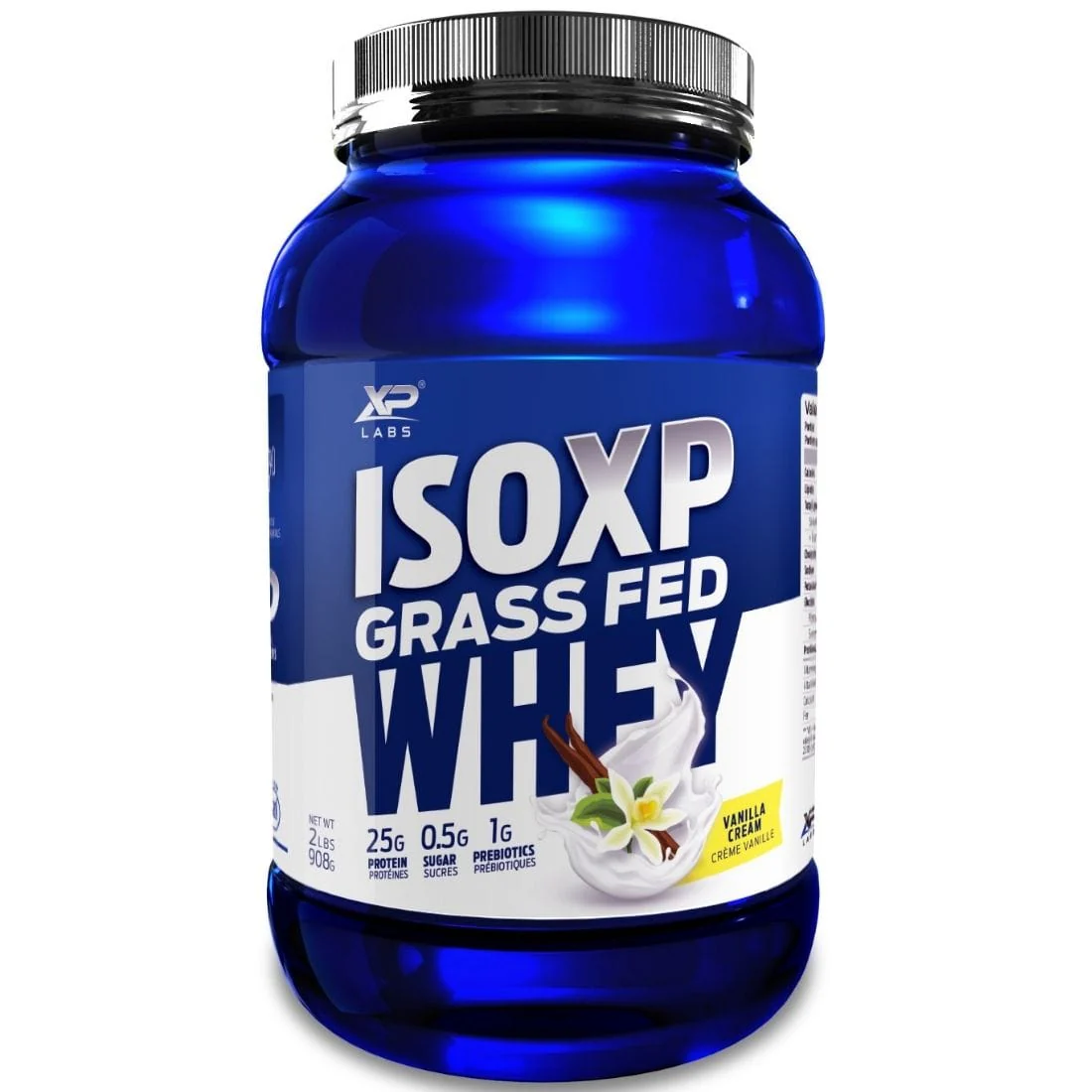 XP Labs ISO XP Grass Fed Whey Protein Isolate, Grass-Fed New Zealand WPI94, Lactose Free, 2lb - Image 4