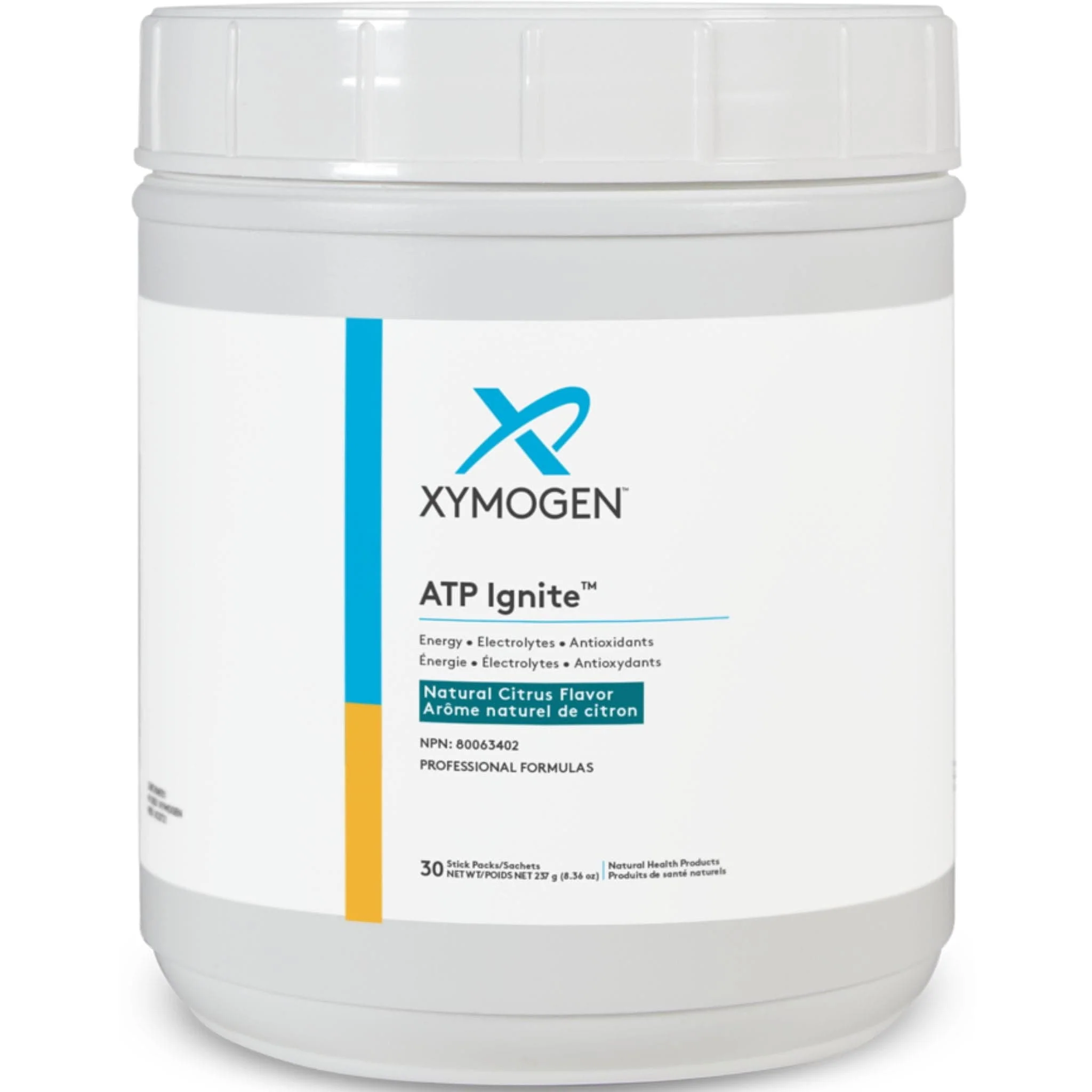 Xymogen ATP Ignite Powder, 30 Stick Packs, 237g-264g