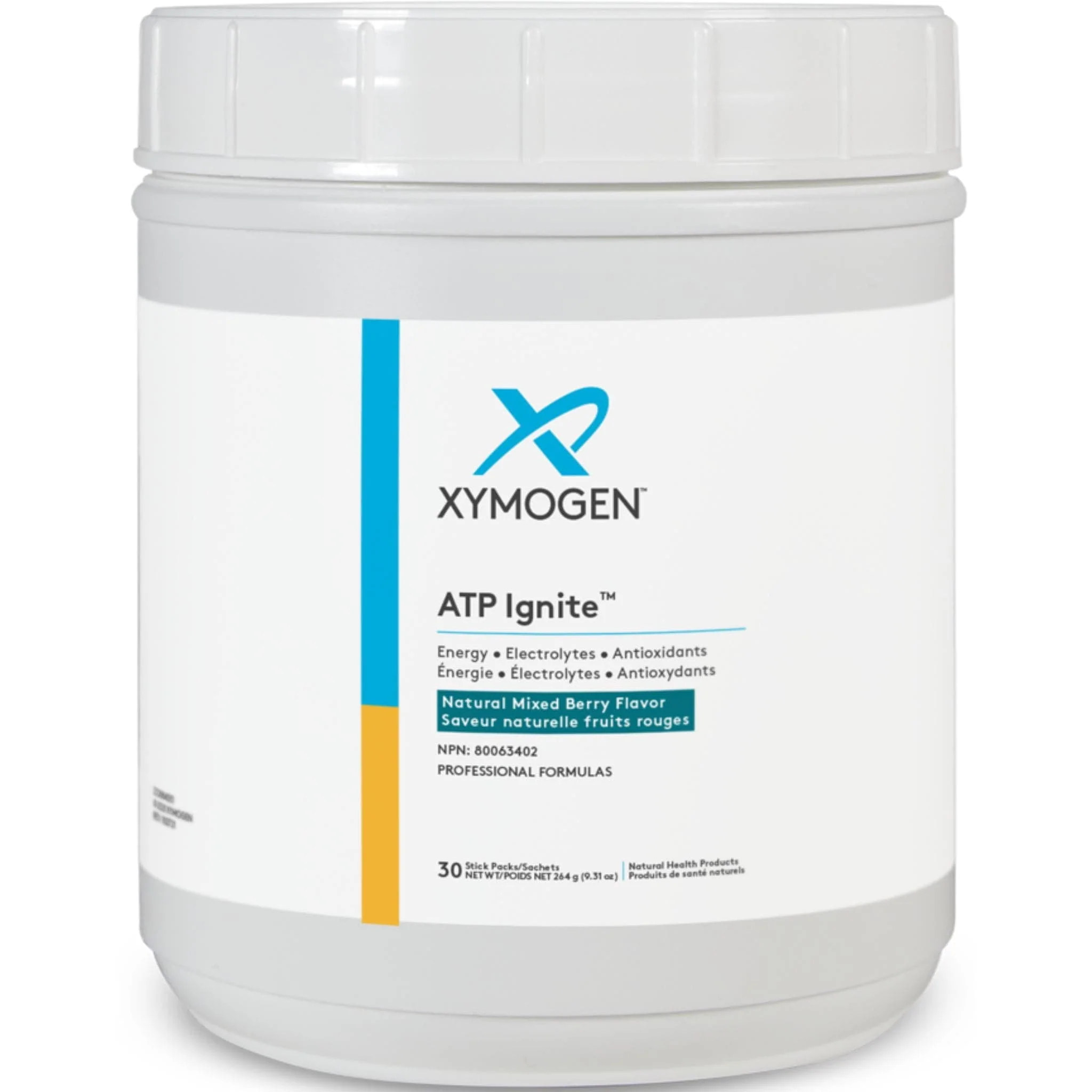 Xymogen ATP Ignite Powder, 30 Stick Packs, 237g-264g - Image 4