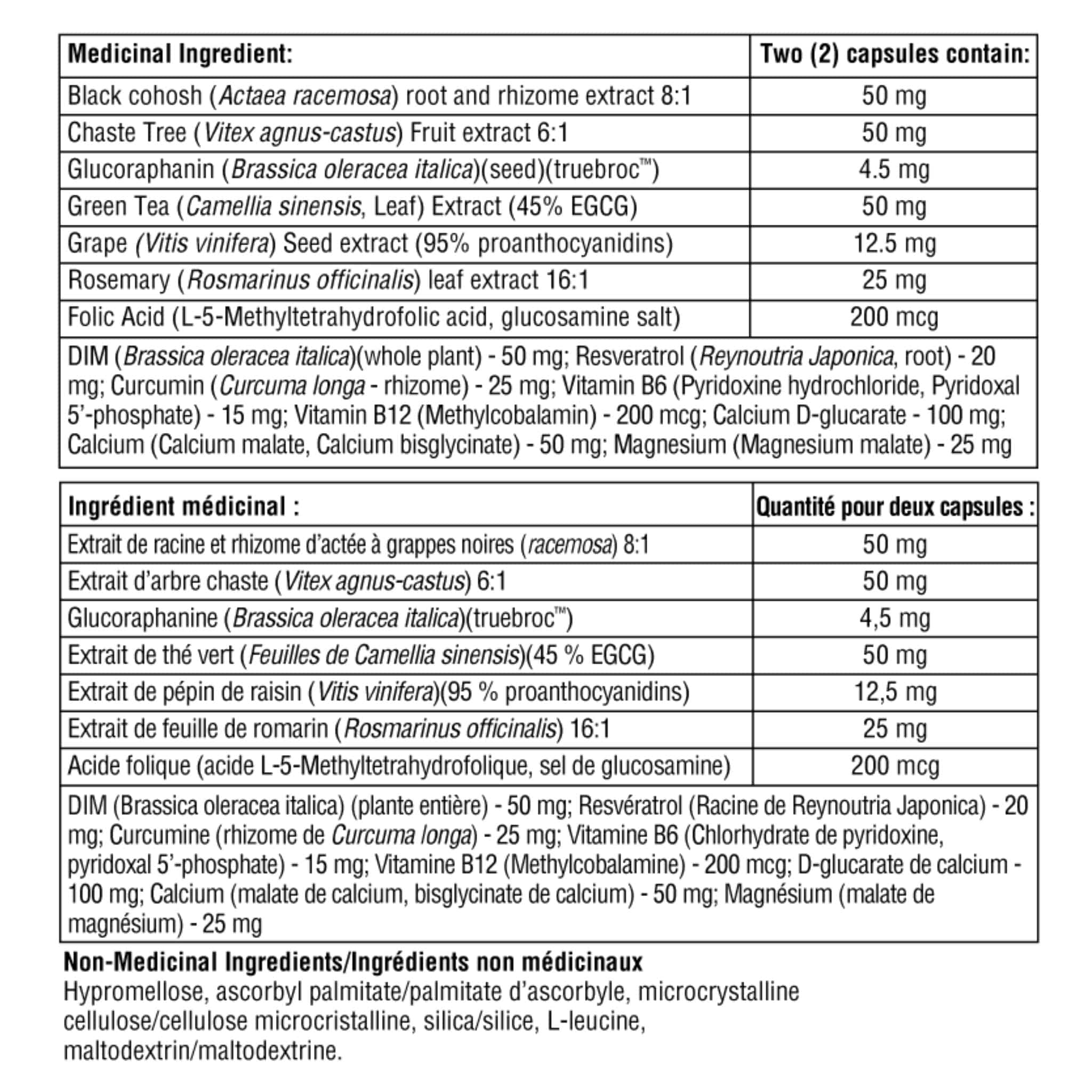 Xymogen Femquil, Women's Hormone Support, 120 Vegetable Capsules - Image 3