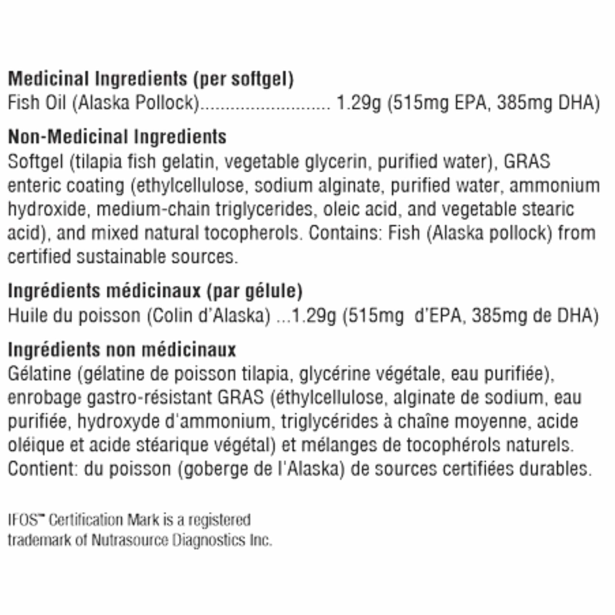 Xymogen OmegaPure 900 EC, Alaskan Fish Oil, Softgels - Image 6