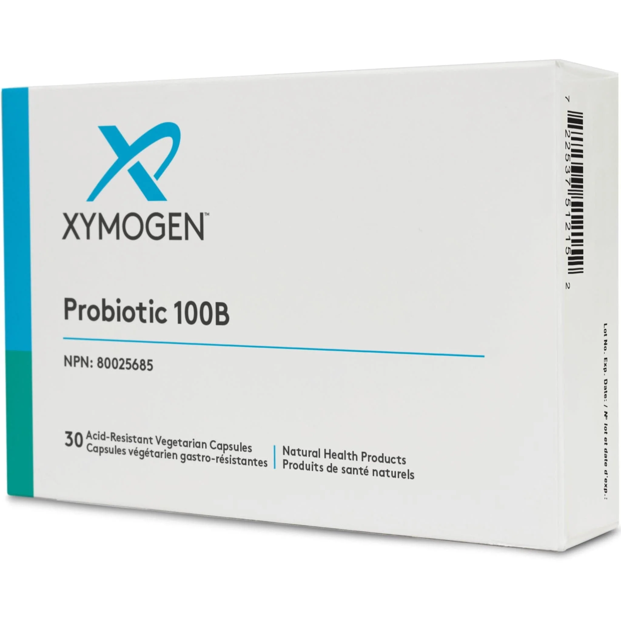 Xymogen Probiotic 100B, Refrigerated, 30 Vegetable Capsules