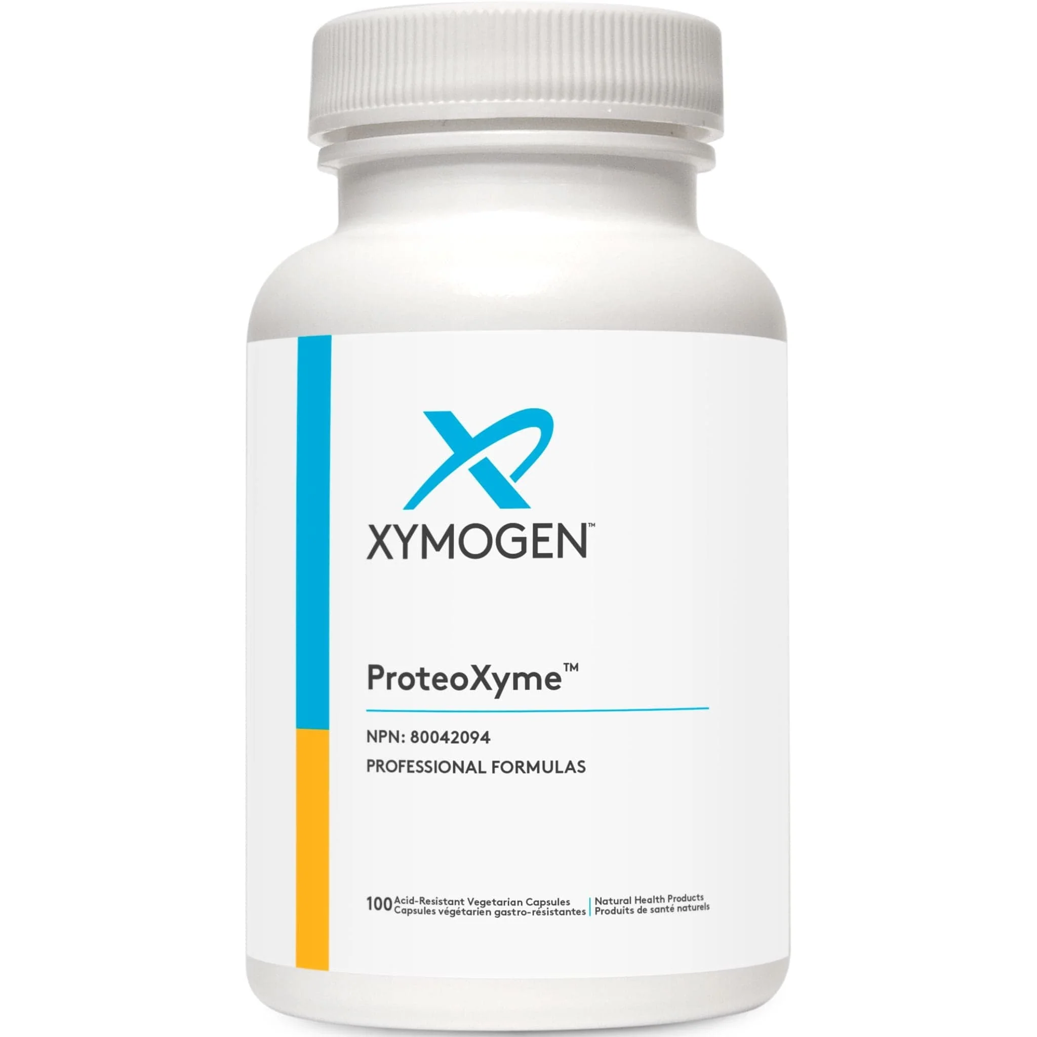 Xymogen ProteoXyme, Digestive Enzymes and Antioxidant Support with Protease, Papain, Bromelain, 100 Acid-Resistant Vegetable Capsules - Image 2